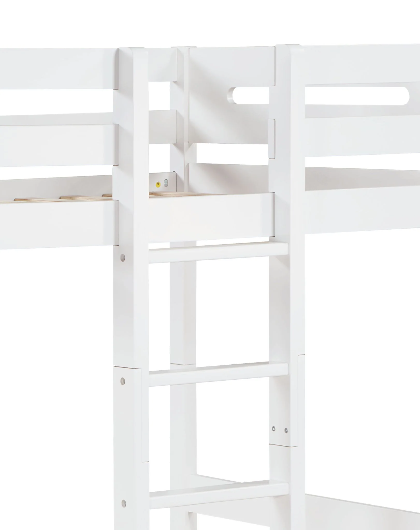 Esin - Twin Twin Bunk Bed - White - Image 5