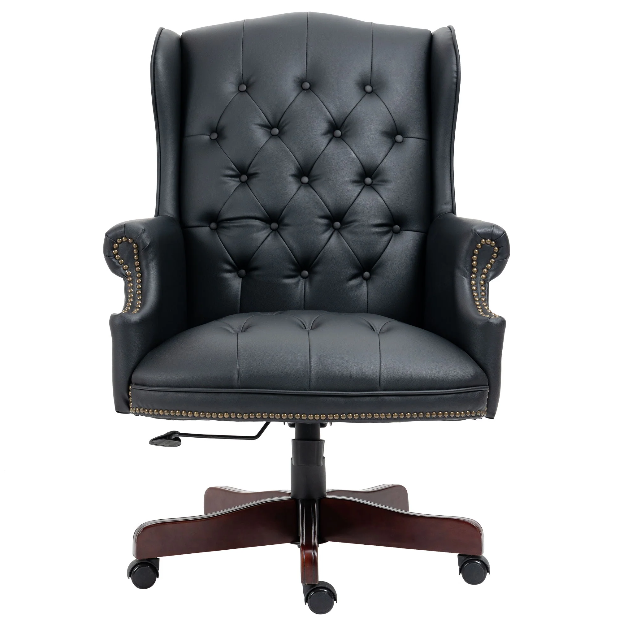 Executive Office Chair, High Back Reclining Comfortable Desk Chair With Smooth Glide Caster Wheels - Image 6