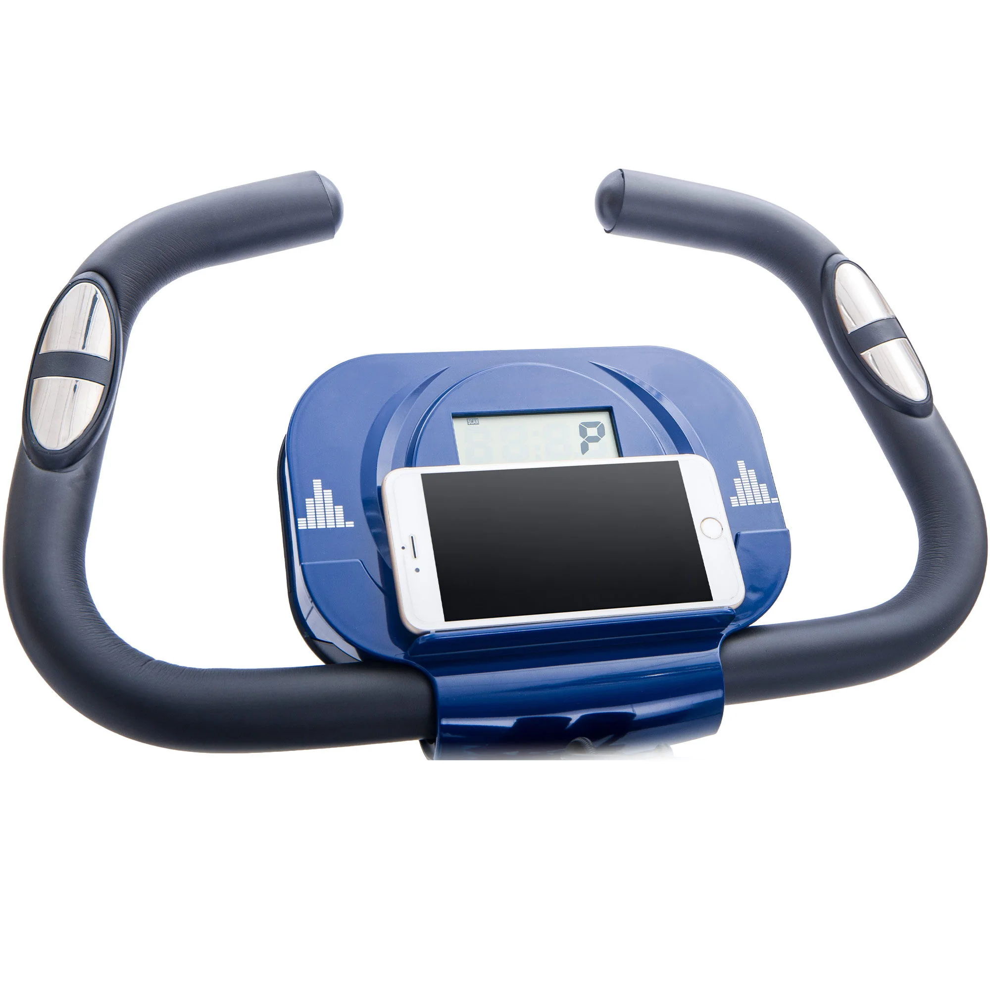 Exercise Bike Folding Stationary Bikes For Home With 16 Level Magnetic Resistance - Image 28