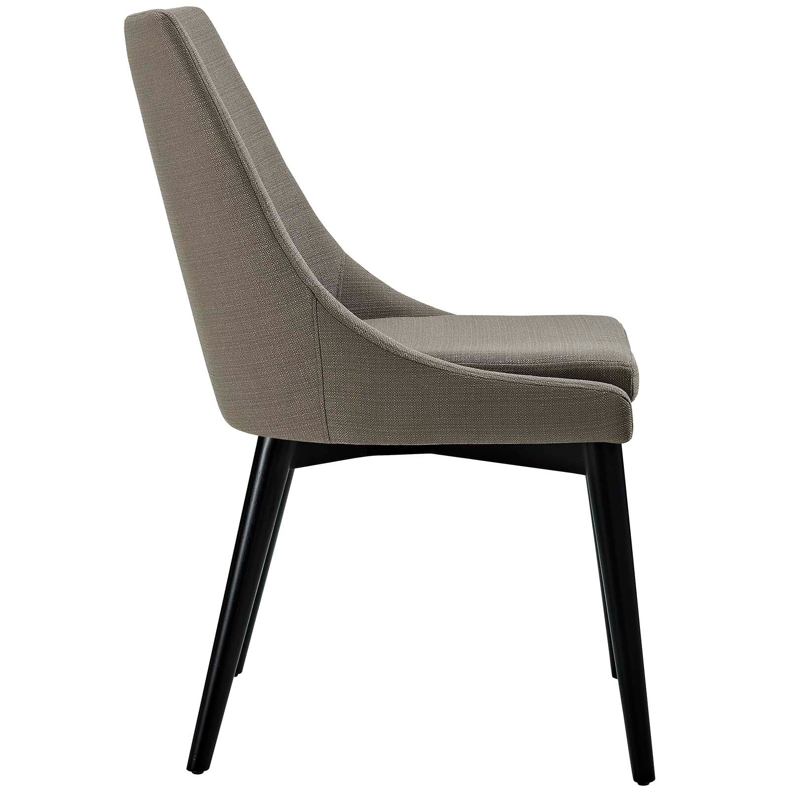 Fabric Dining Side Chair with Tapered Wood Legs - Image 14