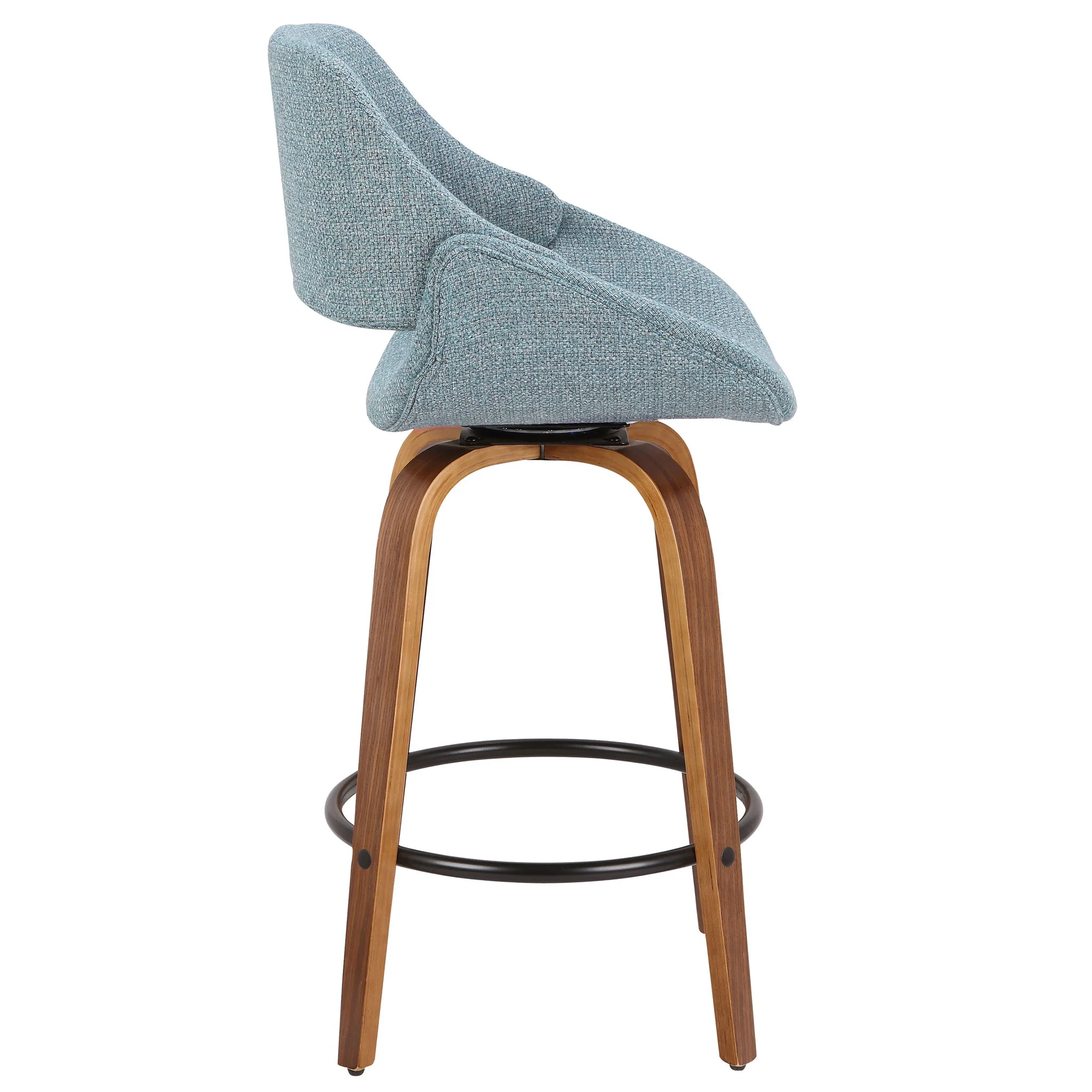 Fabrico - Mid Century Inviting Design Modern Counter Stool - Image 8