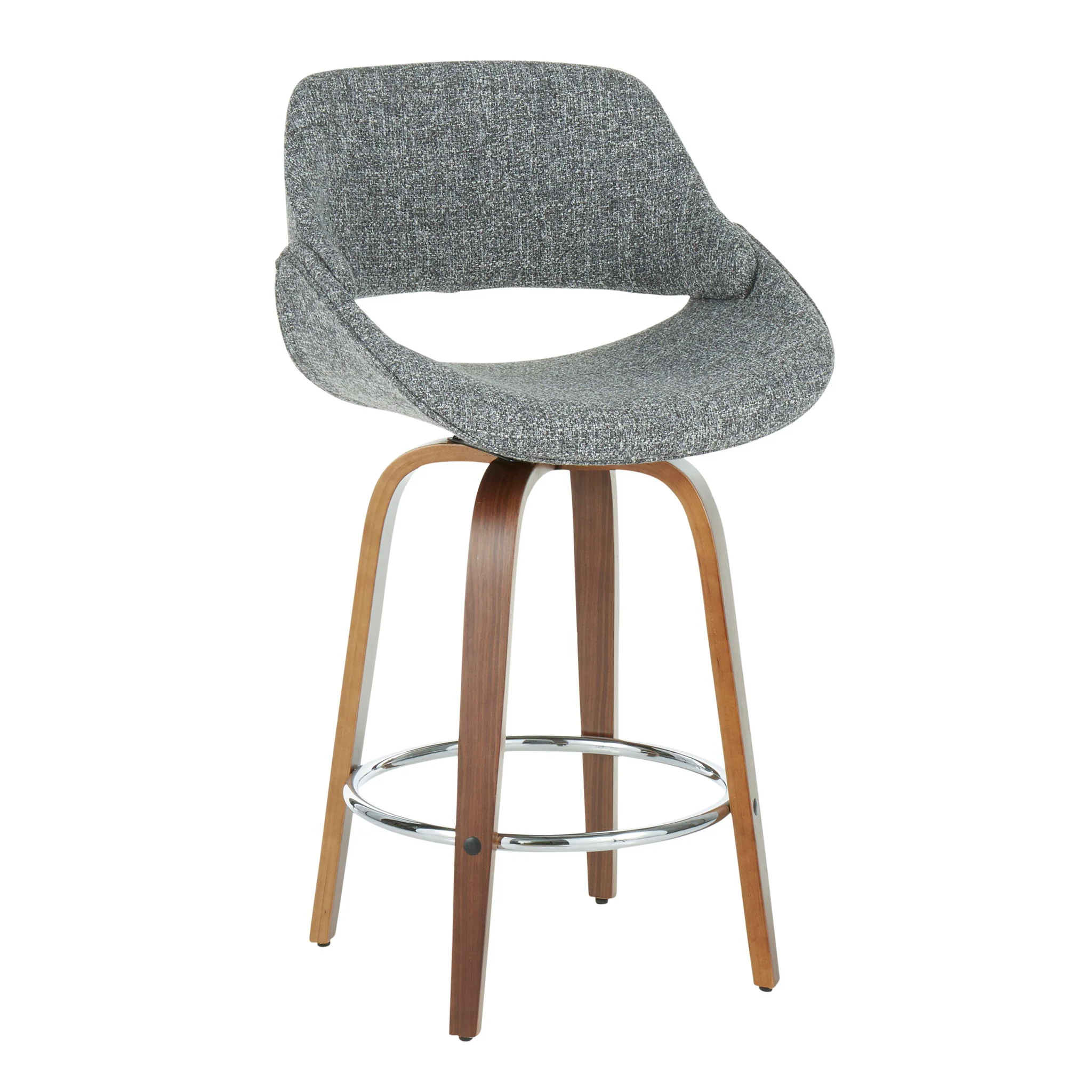 Fabrico - Mid Century Modern Counter Stool (Set of 2) - Image 10