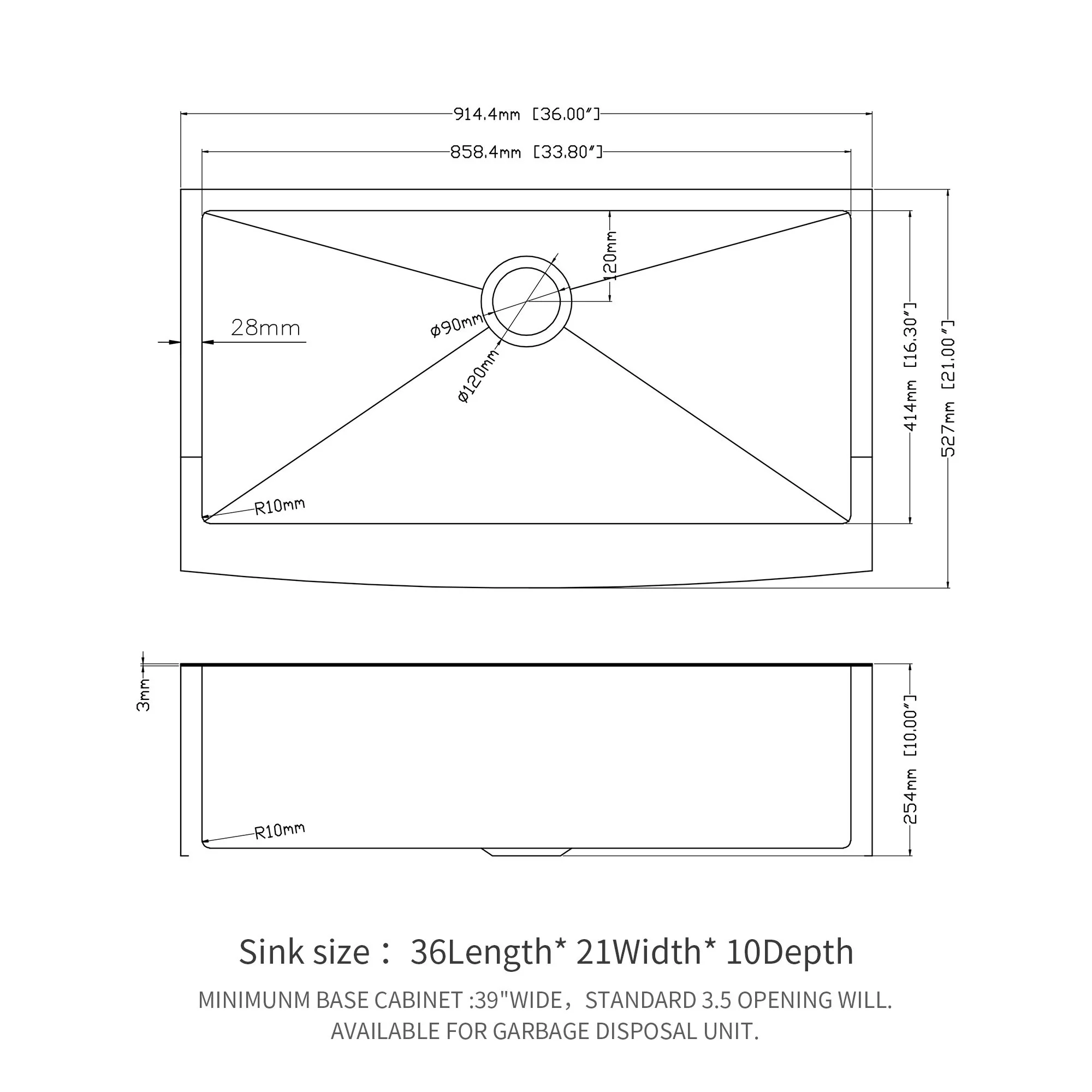 Farmhouse Kitchen Sink, Stainless Steel, Apron Front - Image 33