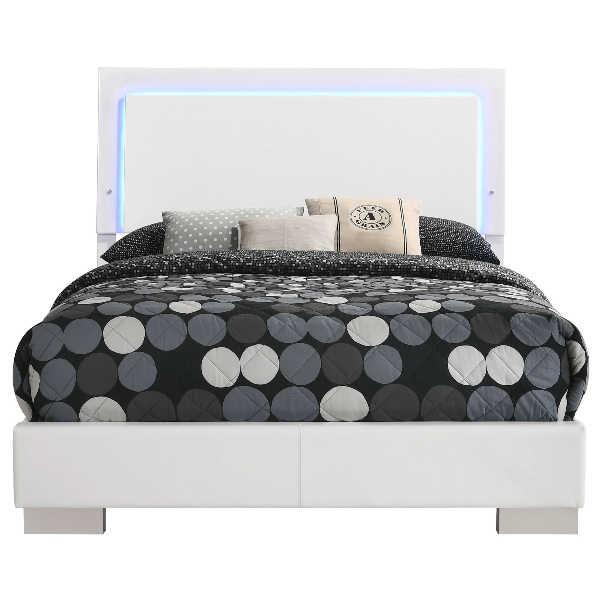 Felicity - LED Panel Bed With Built In Lighting - Image 4