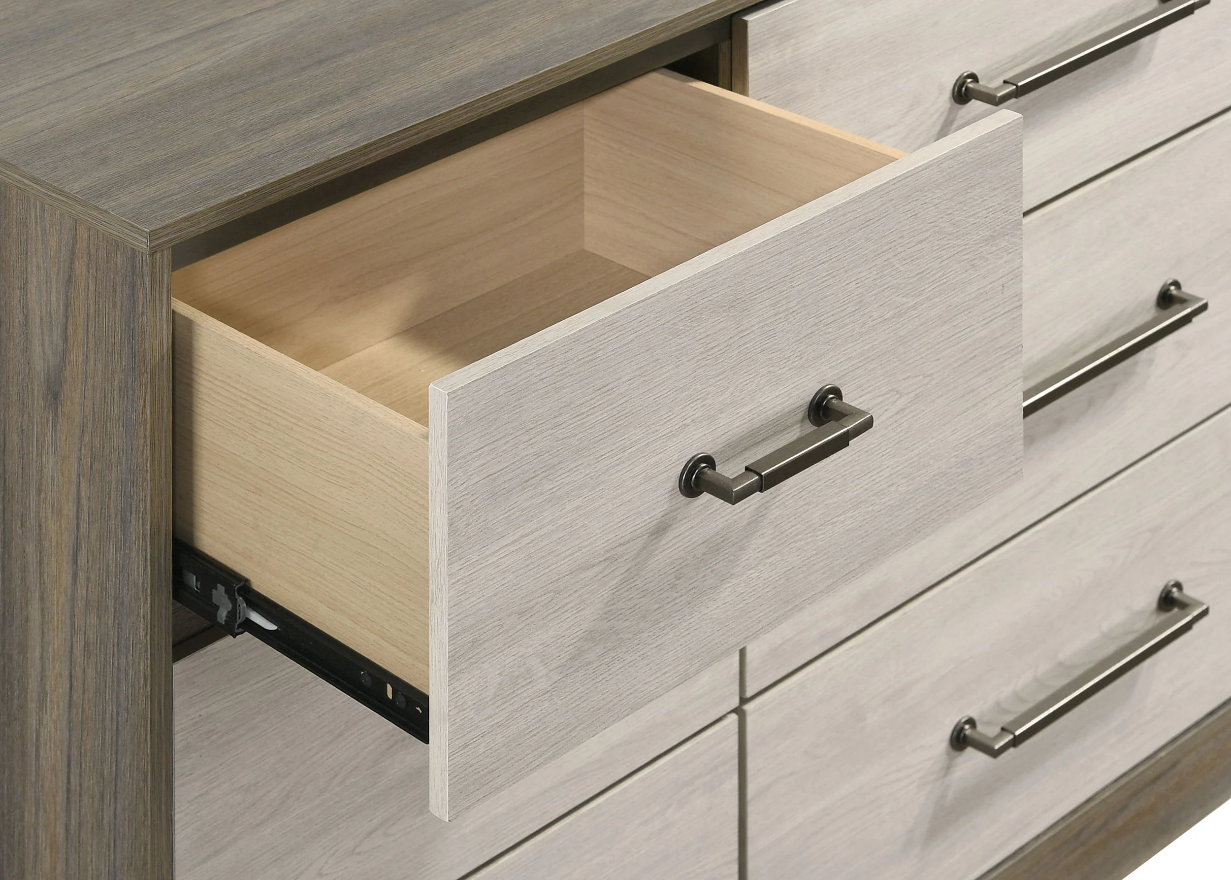 Fenwick 9-Drawer Dresser in Grey Oak - Image 9