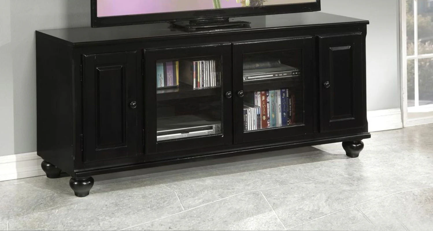 Ferla - TV Stand - Black - Image 2