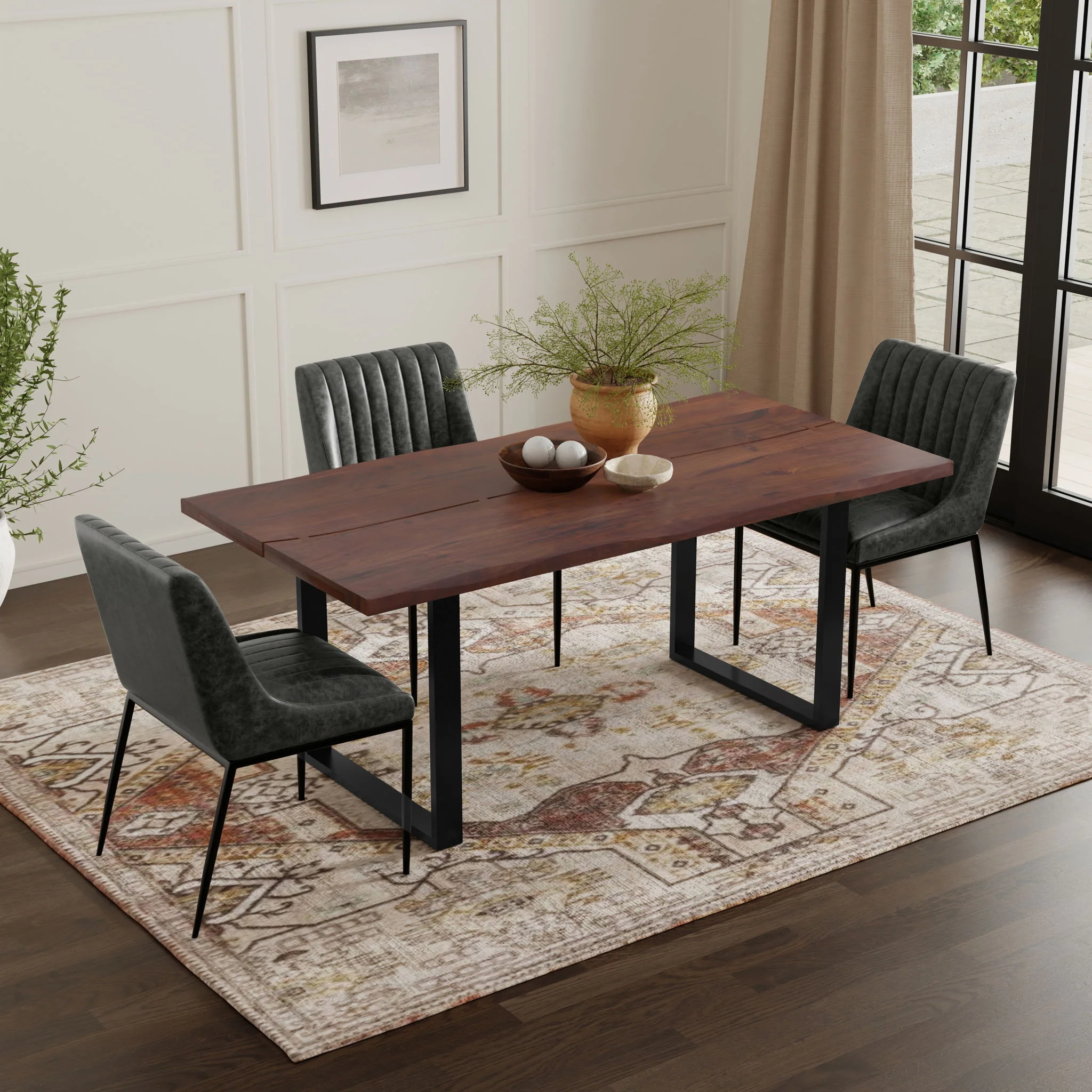 Fieldcrest - Handcrafted Dining Table - Image 7