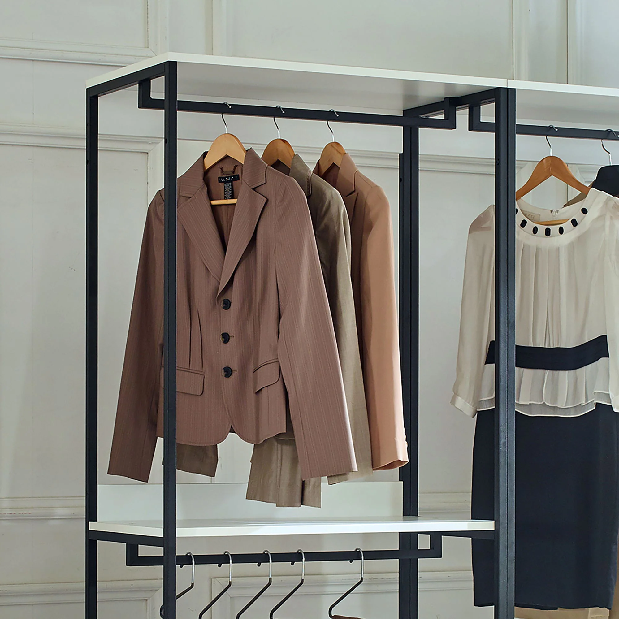 Fiona - Freestanding Walk-In, Closet System - White - Image 7