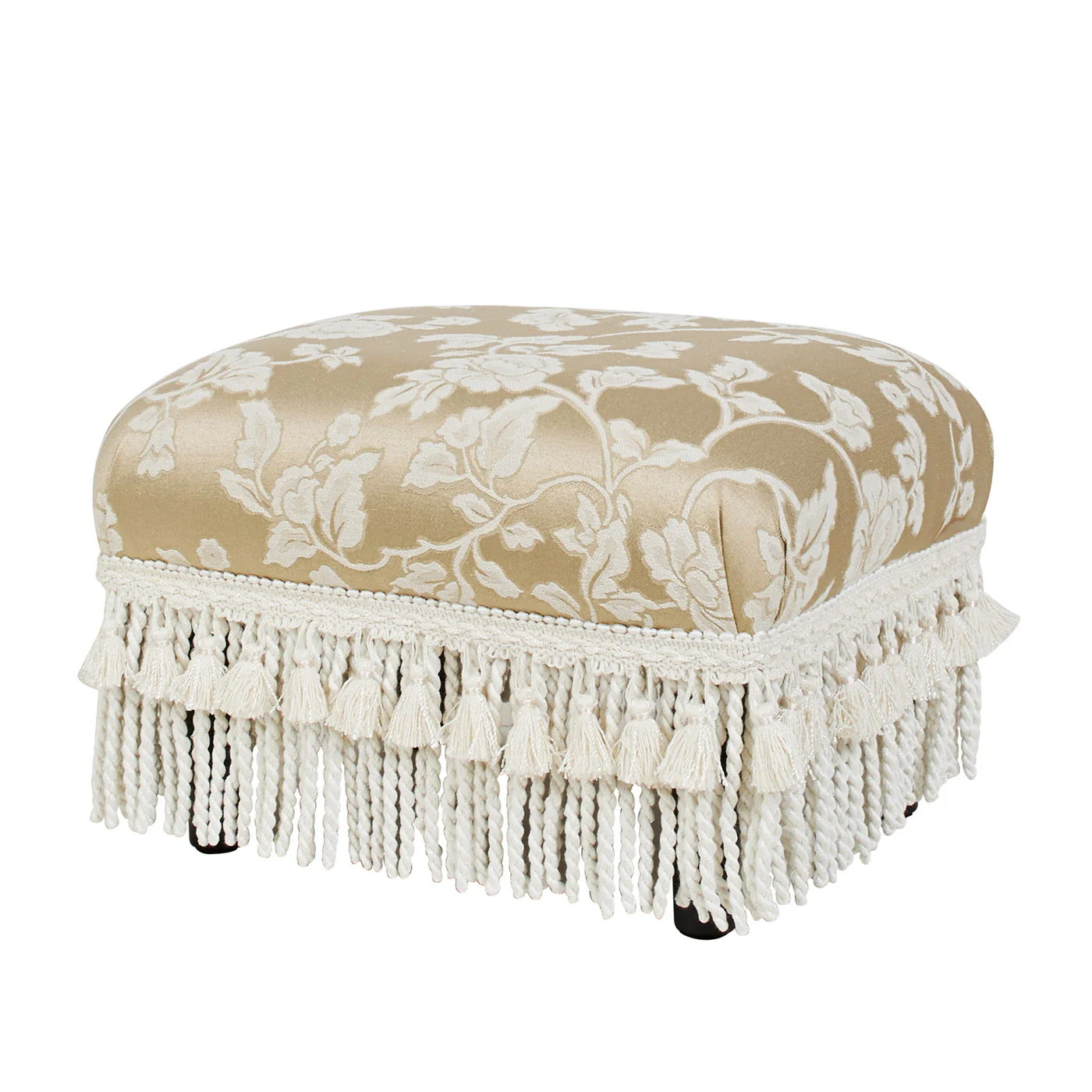 Fiona - Handcrafted Accent Footstool Ottoman - Image 5