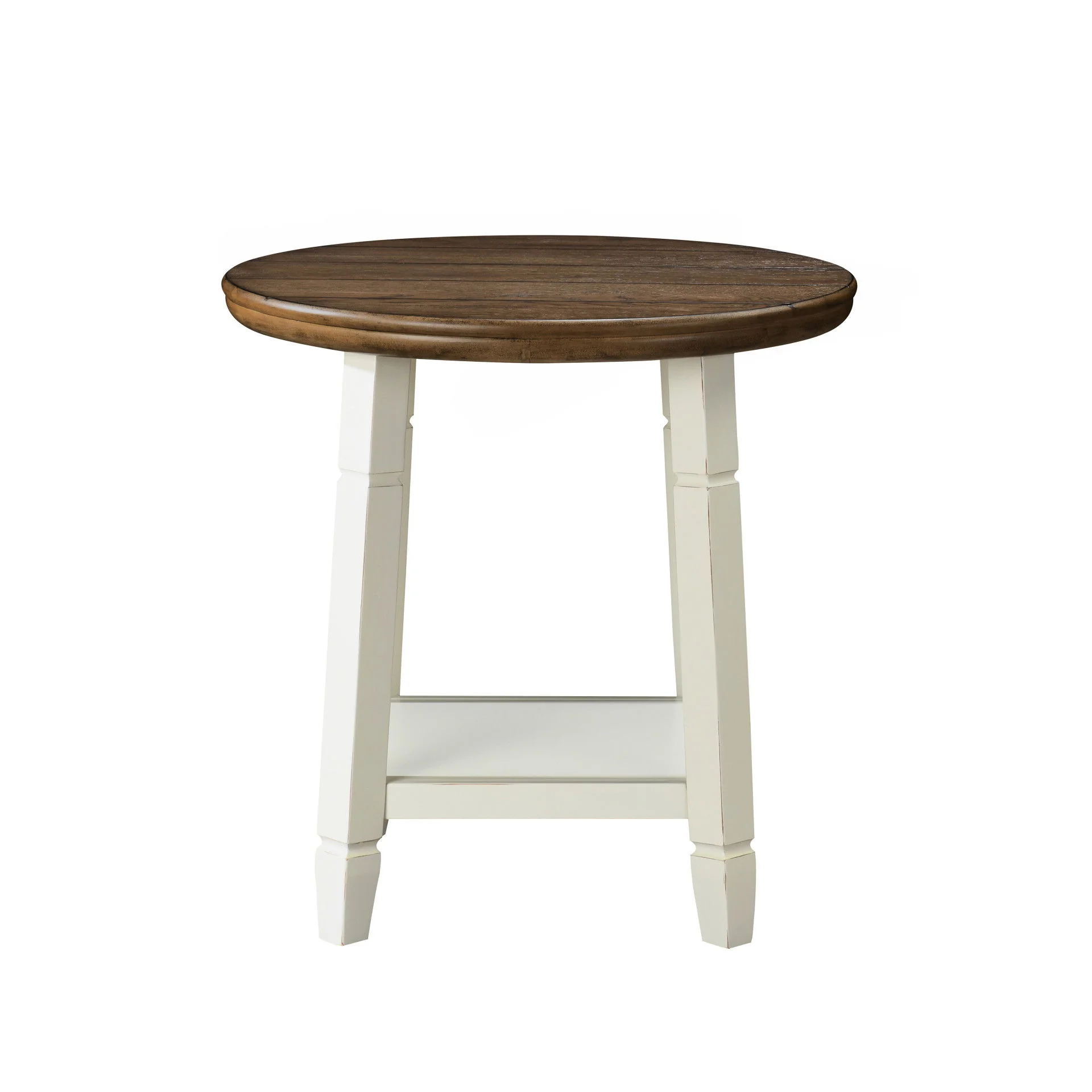Flaherty - 3 Piece Occasional Set (1 Coffee & 2 End Tables) - Brown / White - Image 5