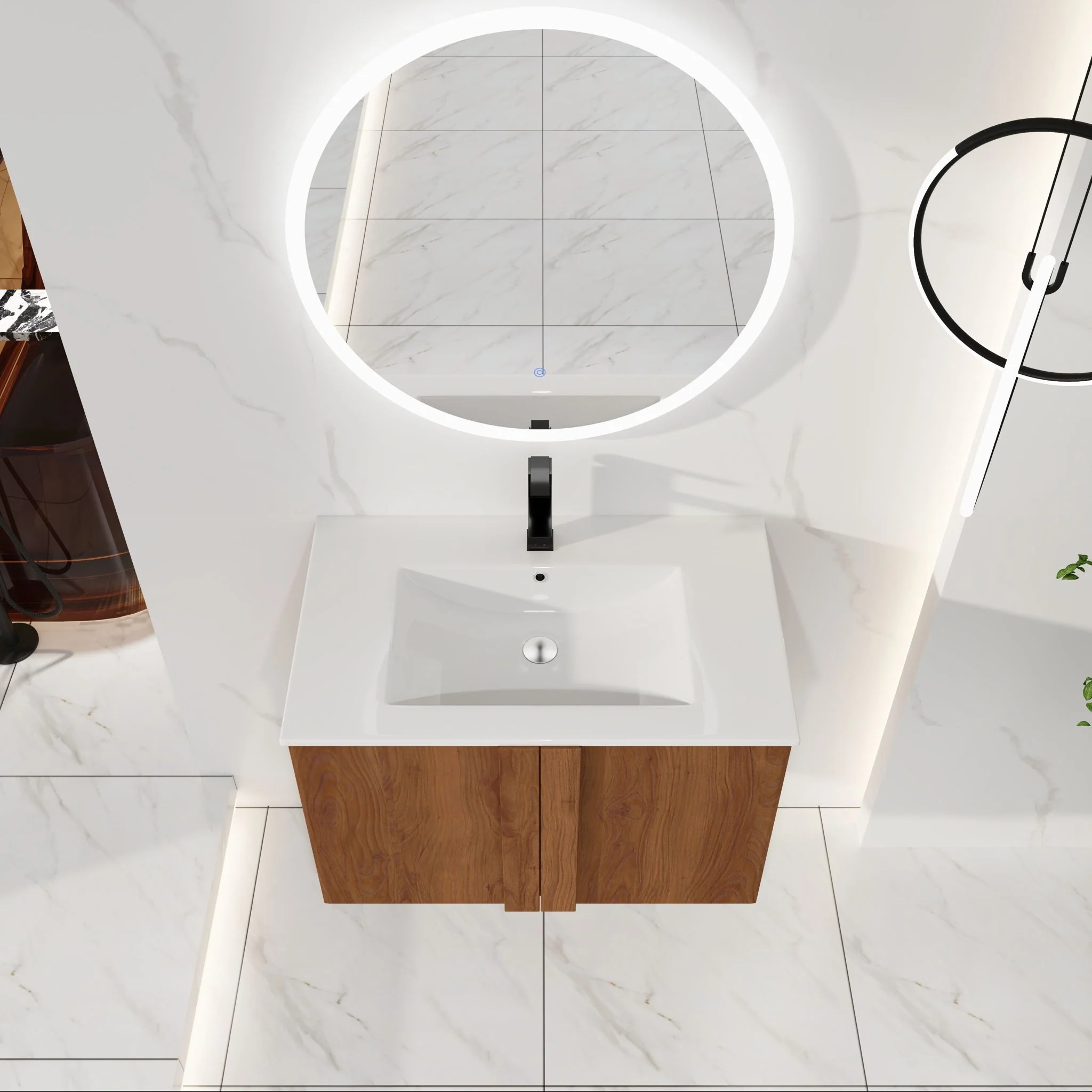 Floating Bathroom Vanity With Sink Combo - Image 14