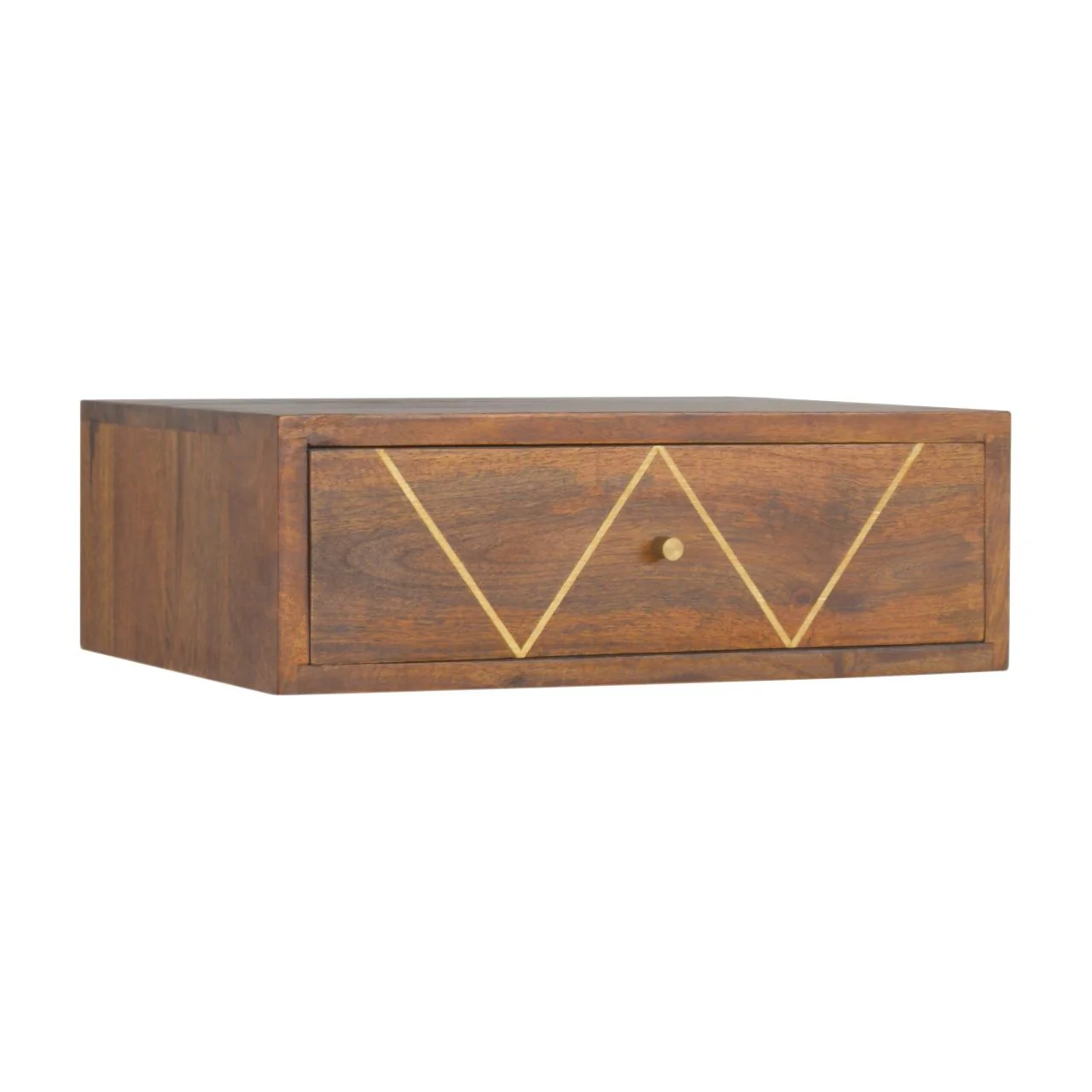Floating Bedside Table - Chestnut - Image 7