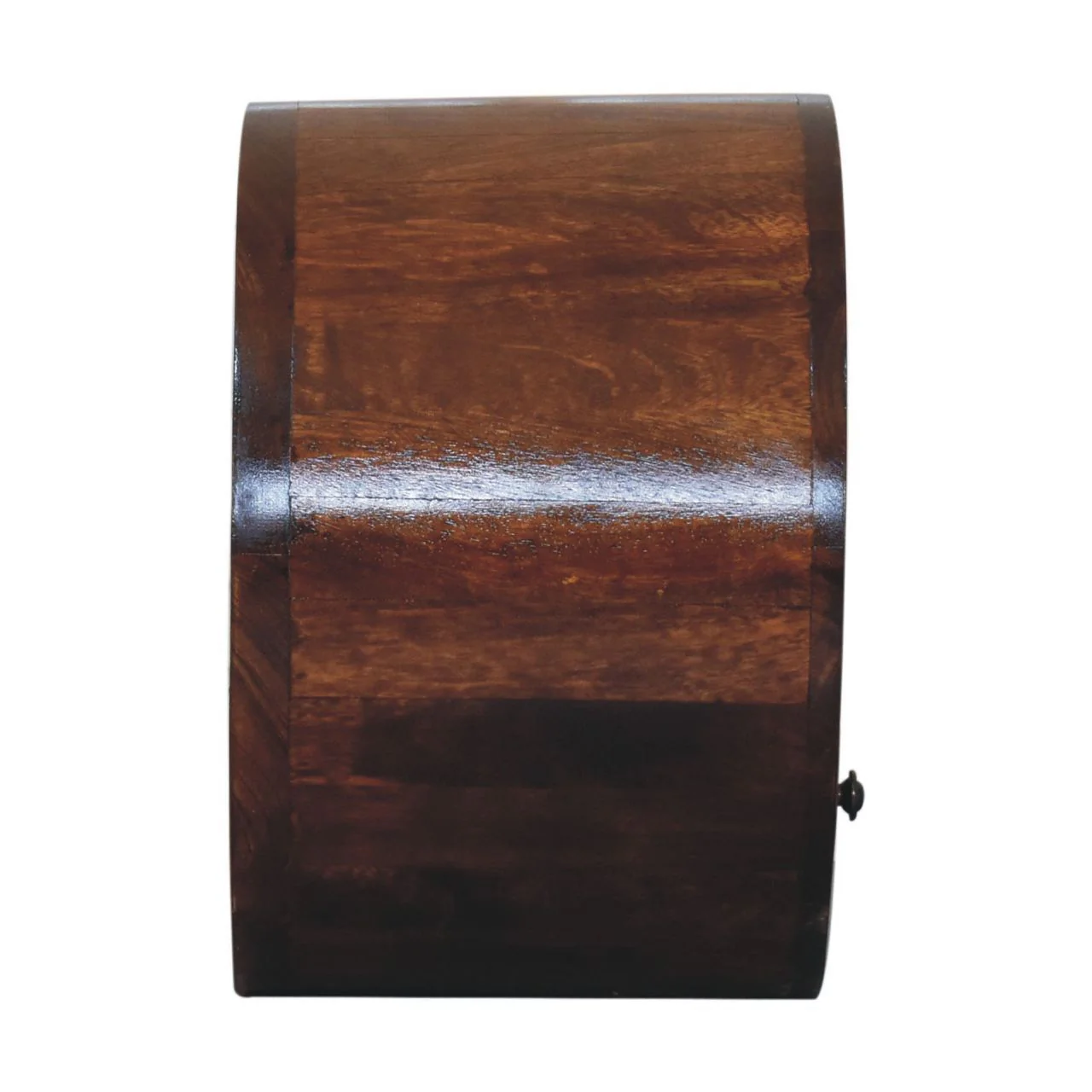 Floating Circle Bedside Table - Chestnut - Image 3