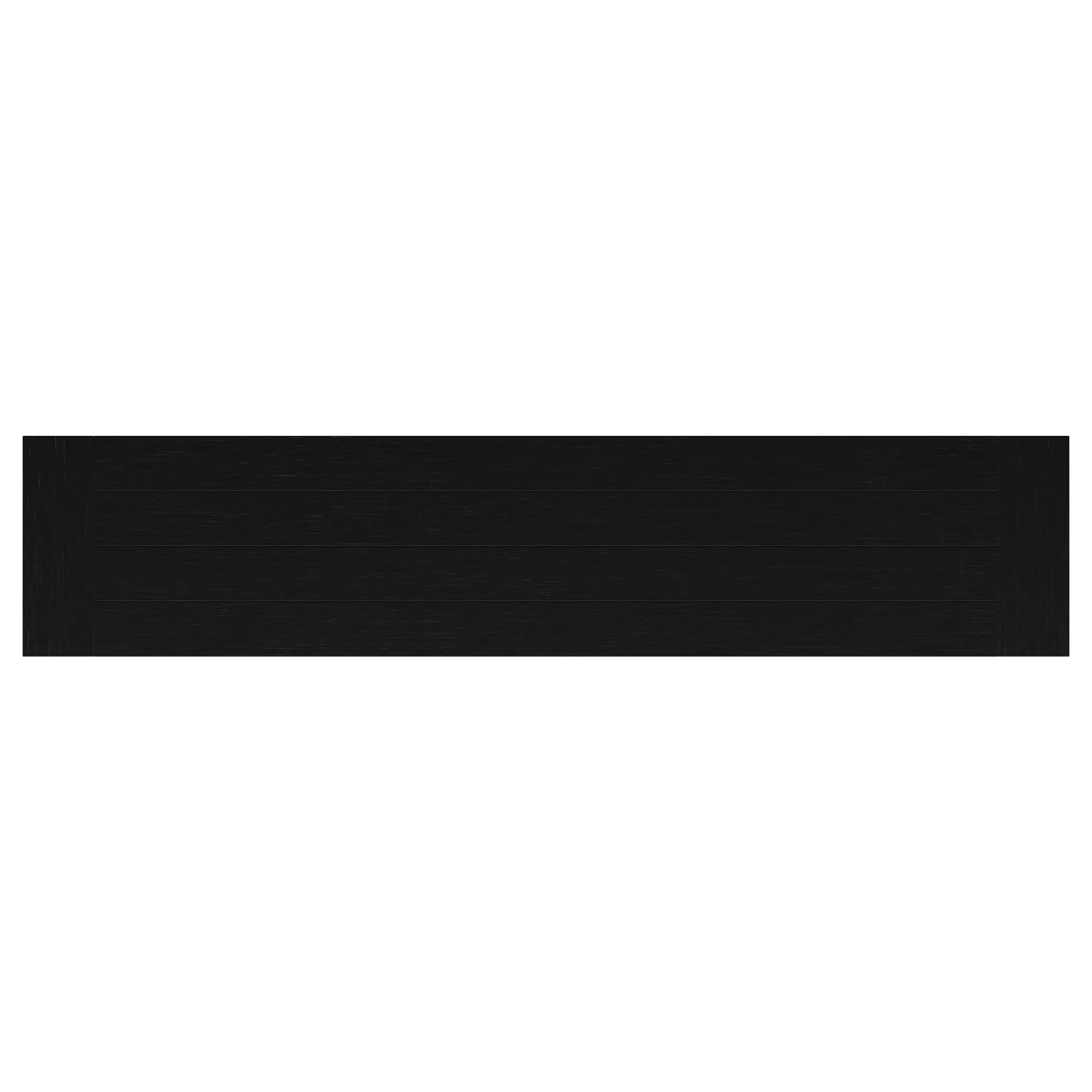 Florence 4-Door Dining Sideboard Buffet in Distressed Black - Image 12