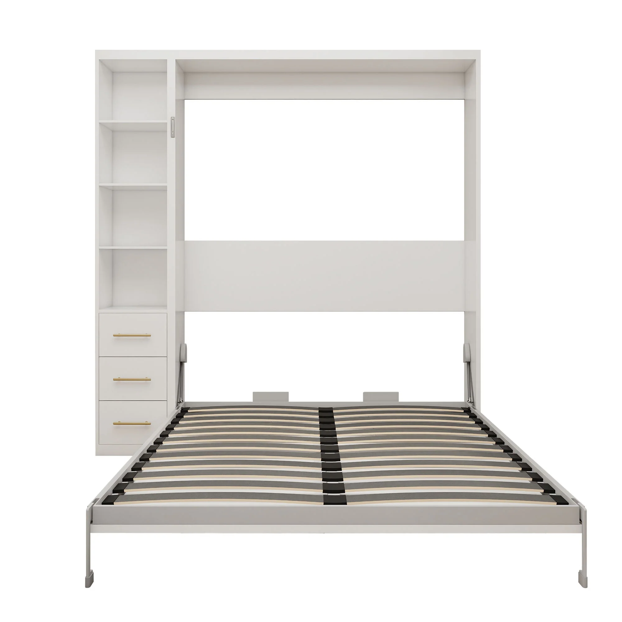 Folding Vertical Murphy Wall Bed - Image 2