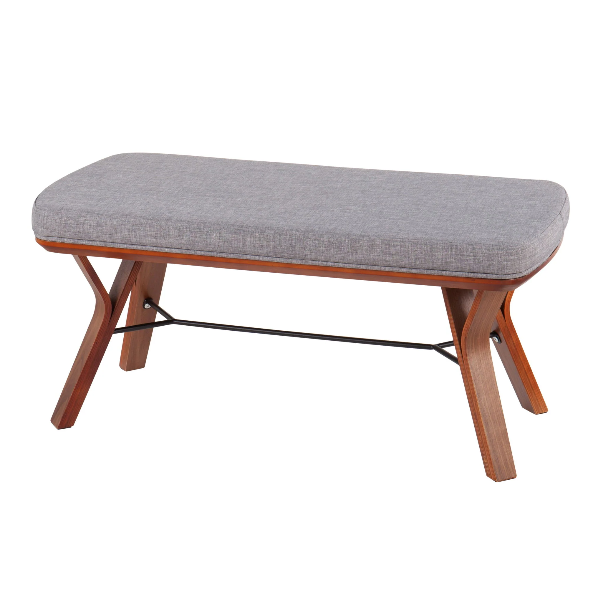 Folia - Mid Century Modern Bench - Image 12