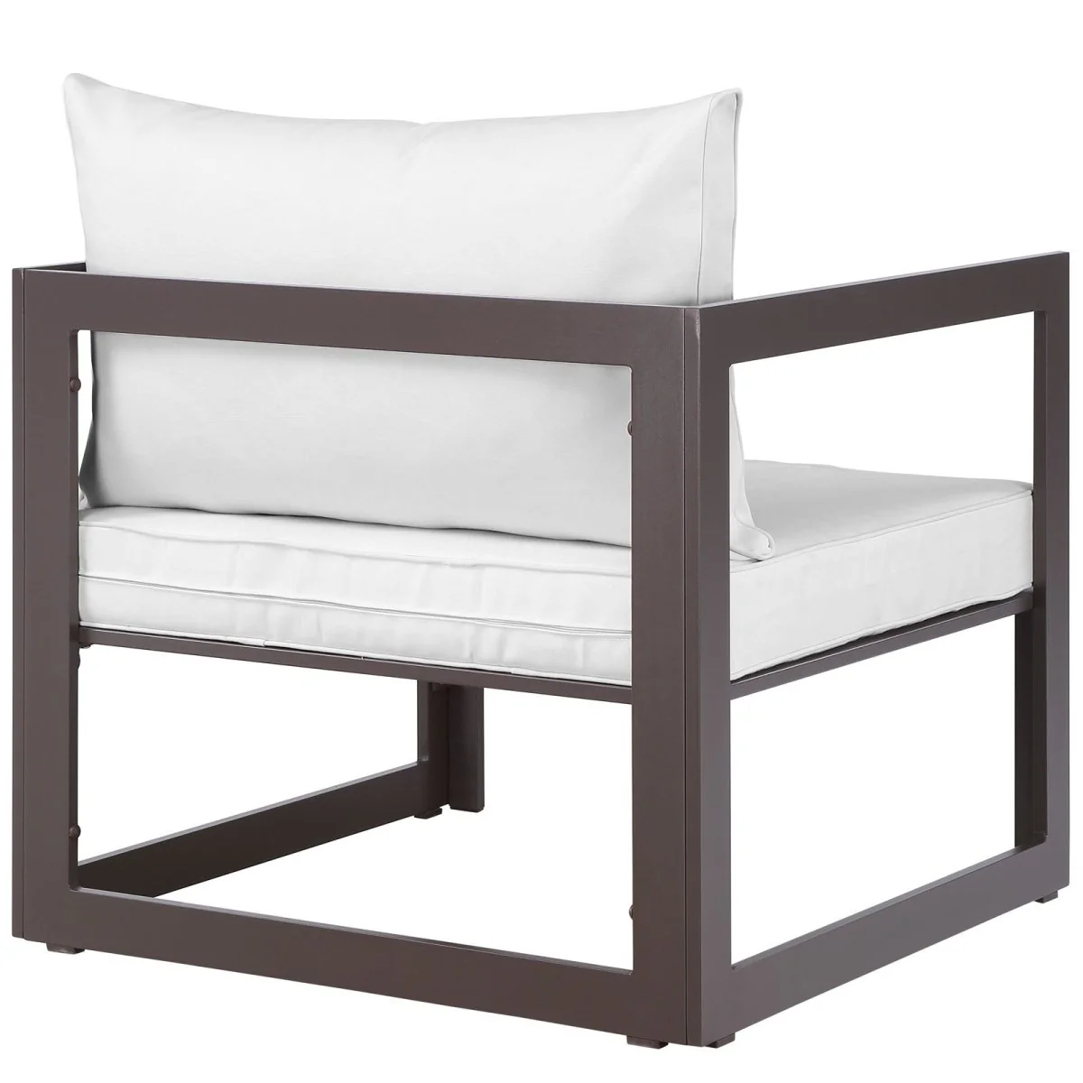 Fortuna Outdoor Aluminum Patio Chairs and Armchairs with Cushions Collection - Image 6