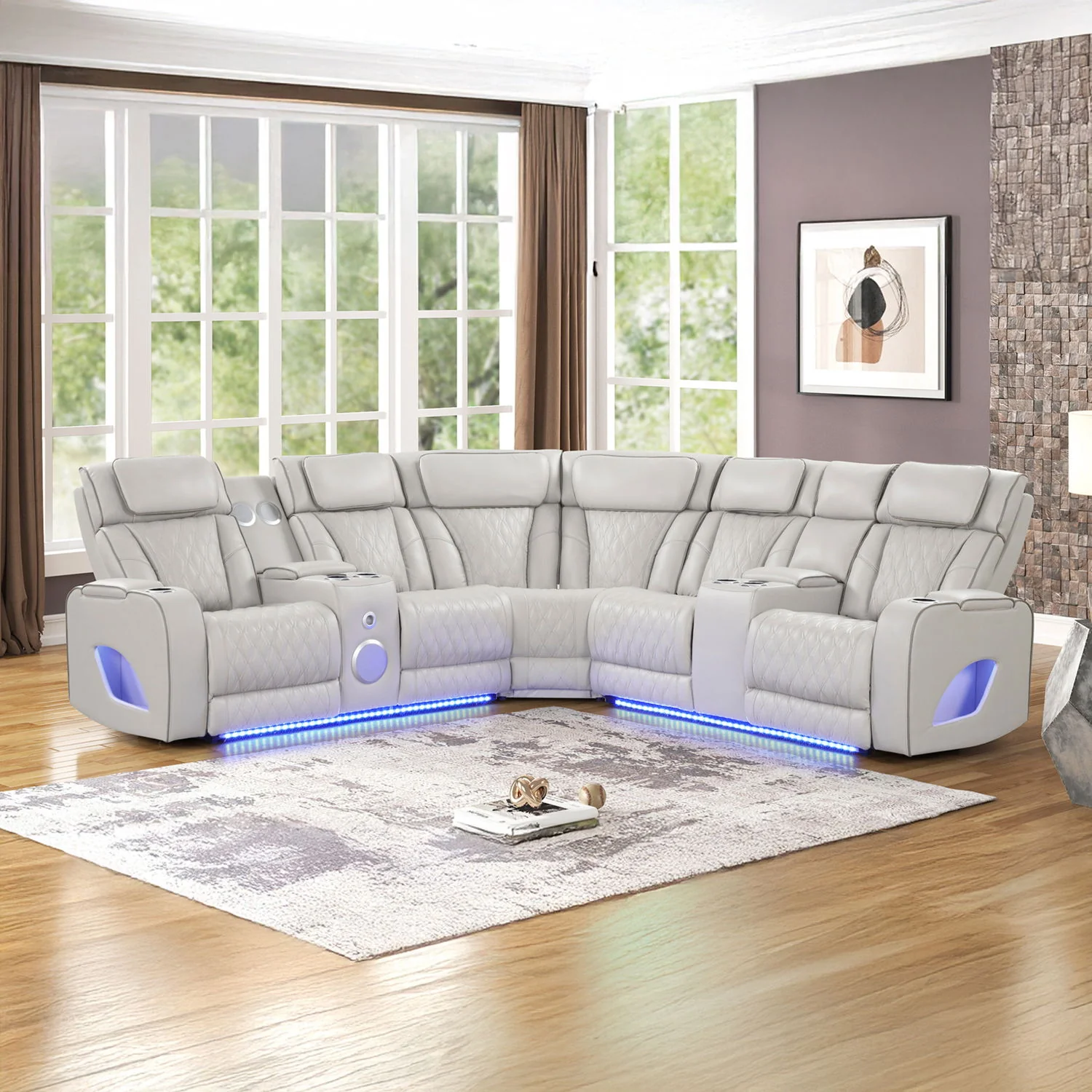 Fortuner - Power Recliner Sectional Sofa - Image 17