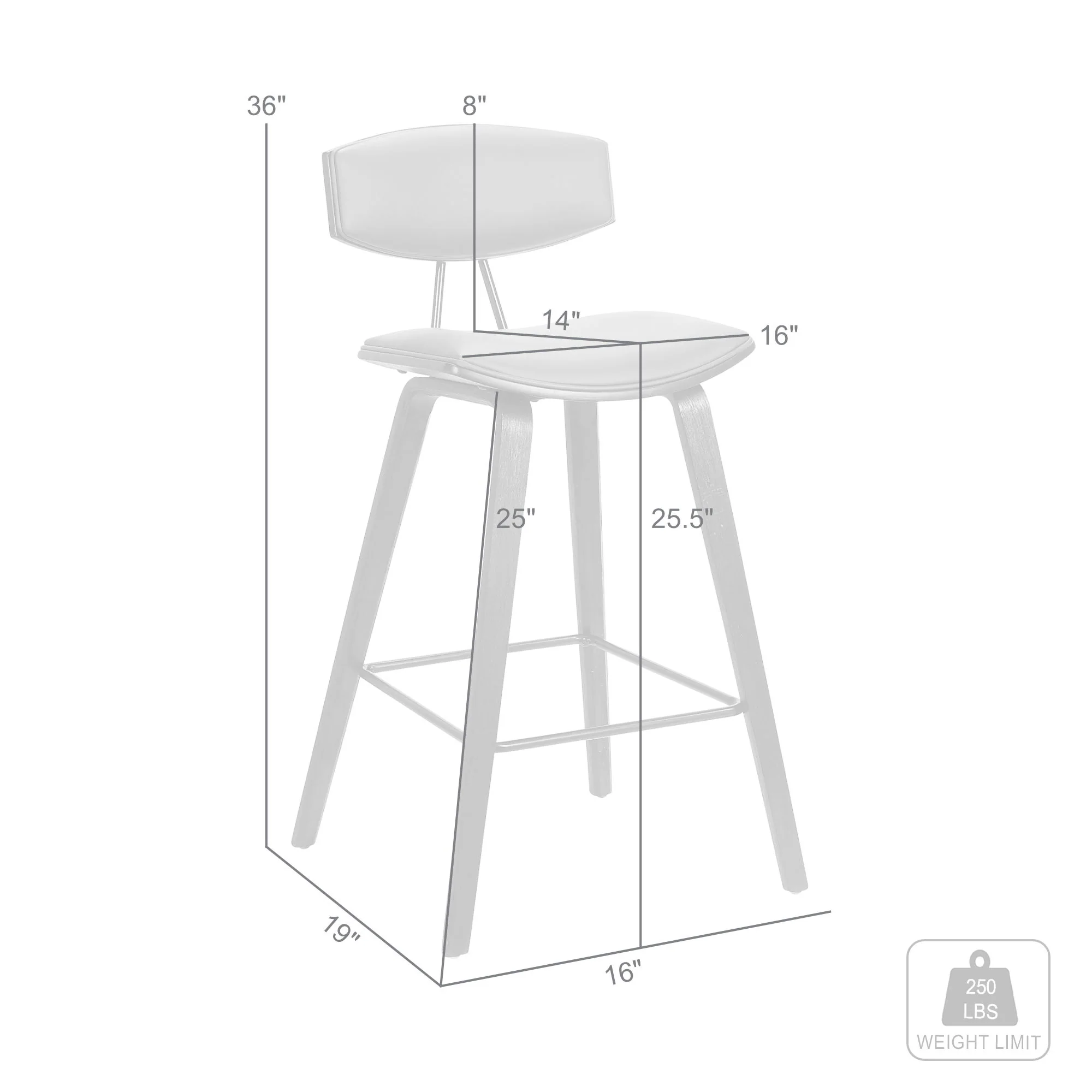 Fox - Mid-Century Counter Stool - Image 70