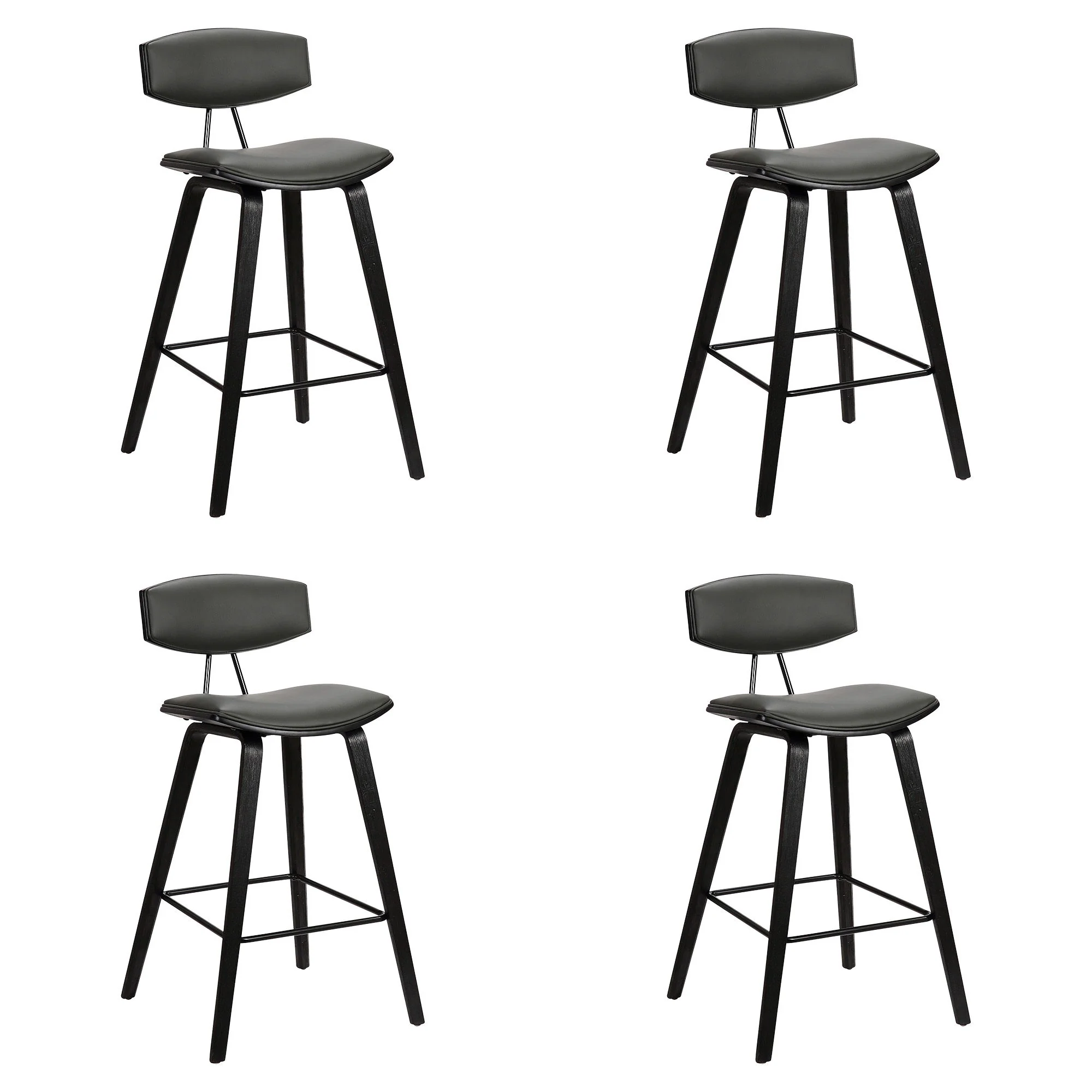 Fox - Mid-Century Modern Bar Stool - Image 4