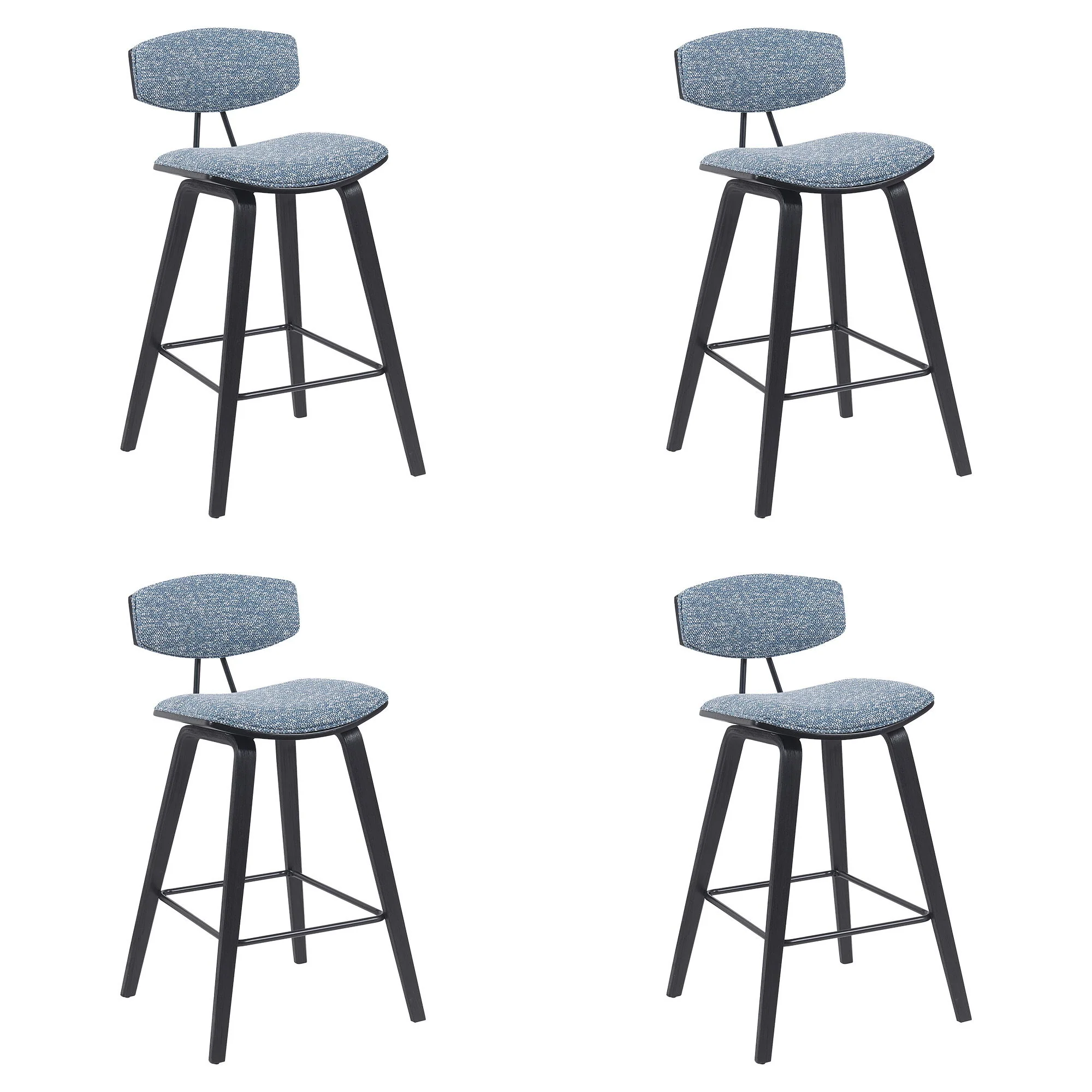 Fox - Mid-Century Modern Counter Stool - Image 4