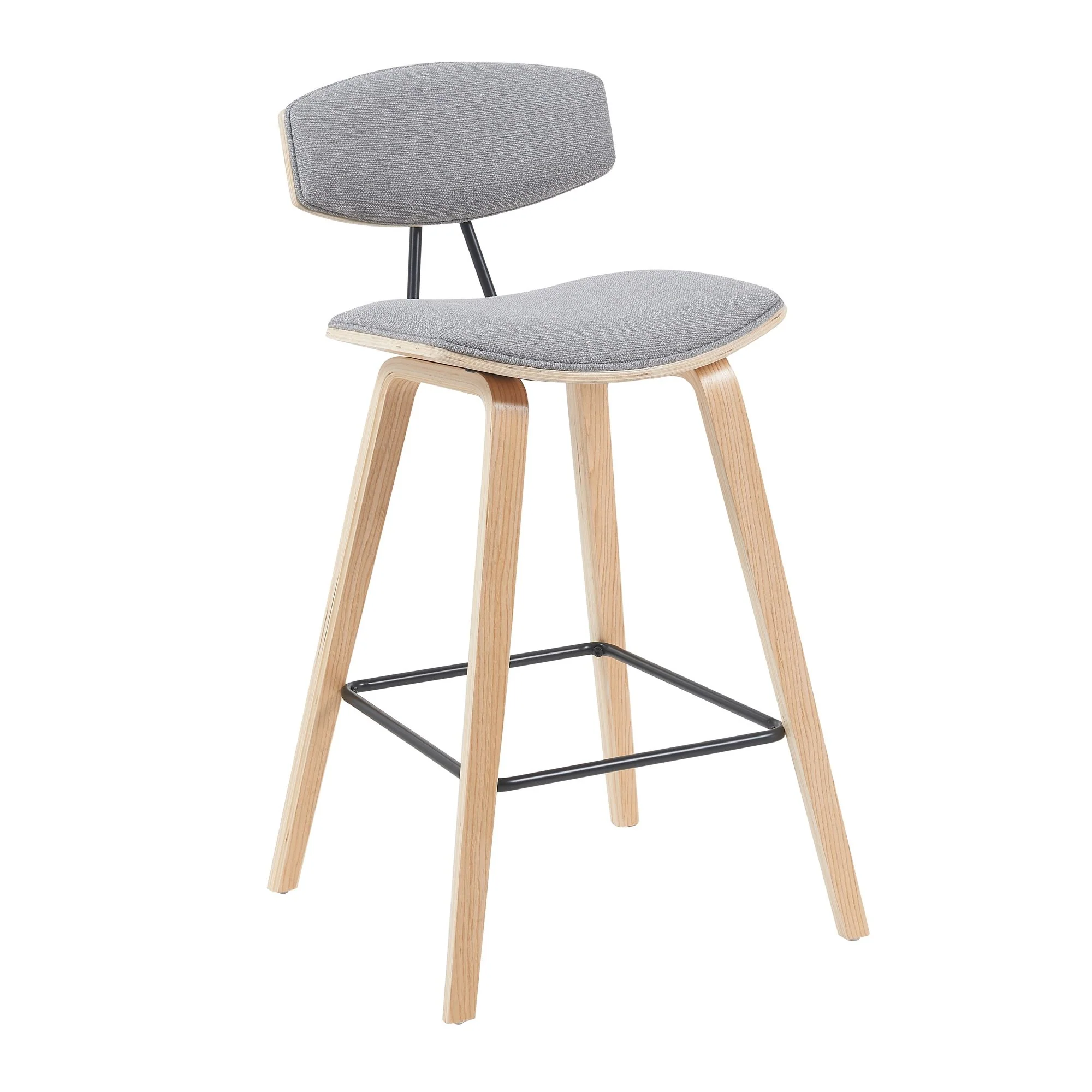 Fox - Swivel Counter Height Stool - Light Brown - Image 25