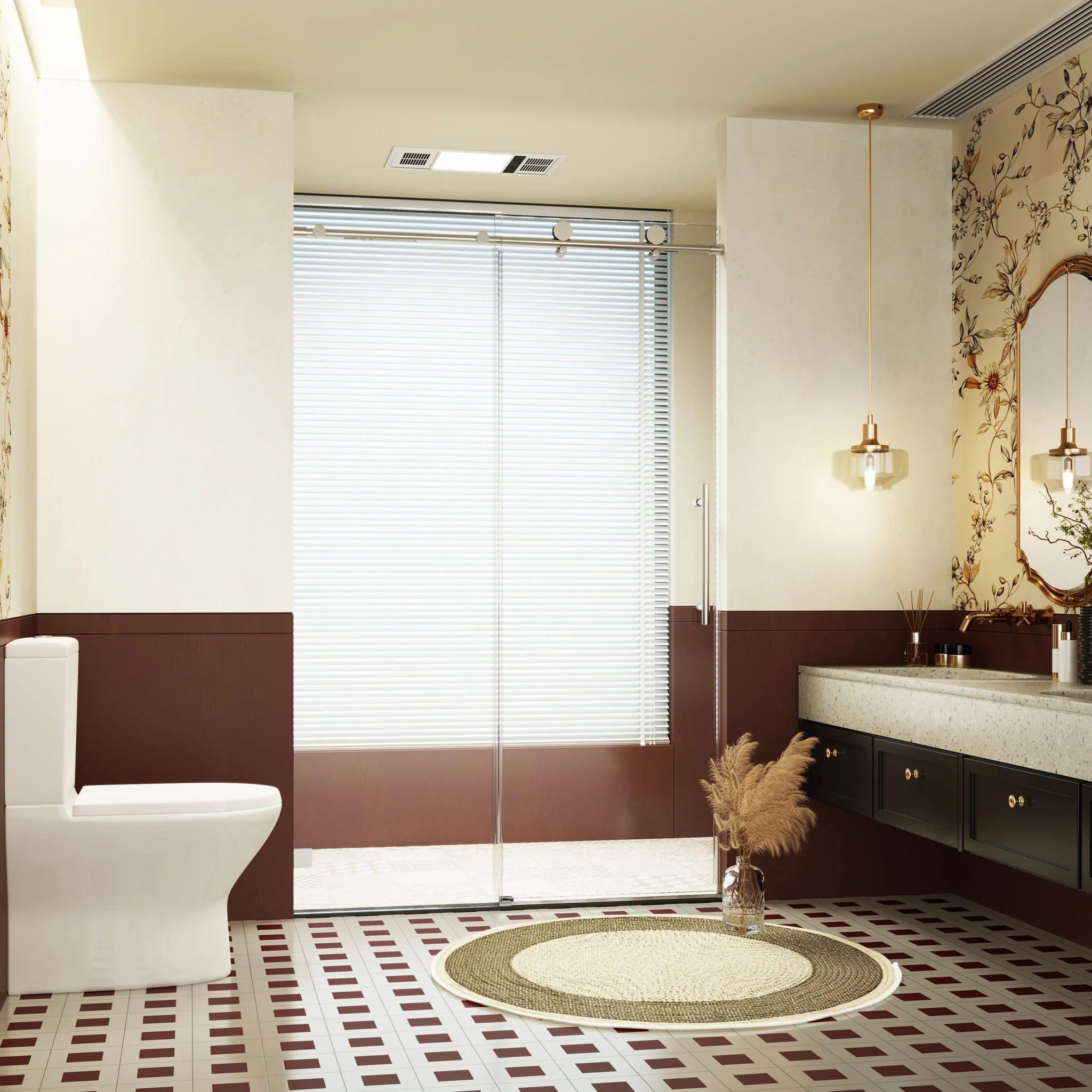 Frameless Single Sliding Soft Close Shower Doors, 5/16" Sgcc Tempered Glass - Image 81