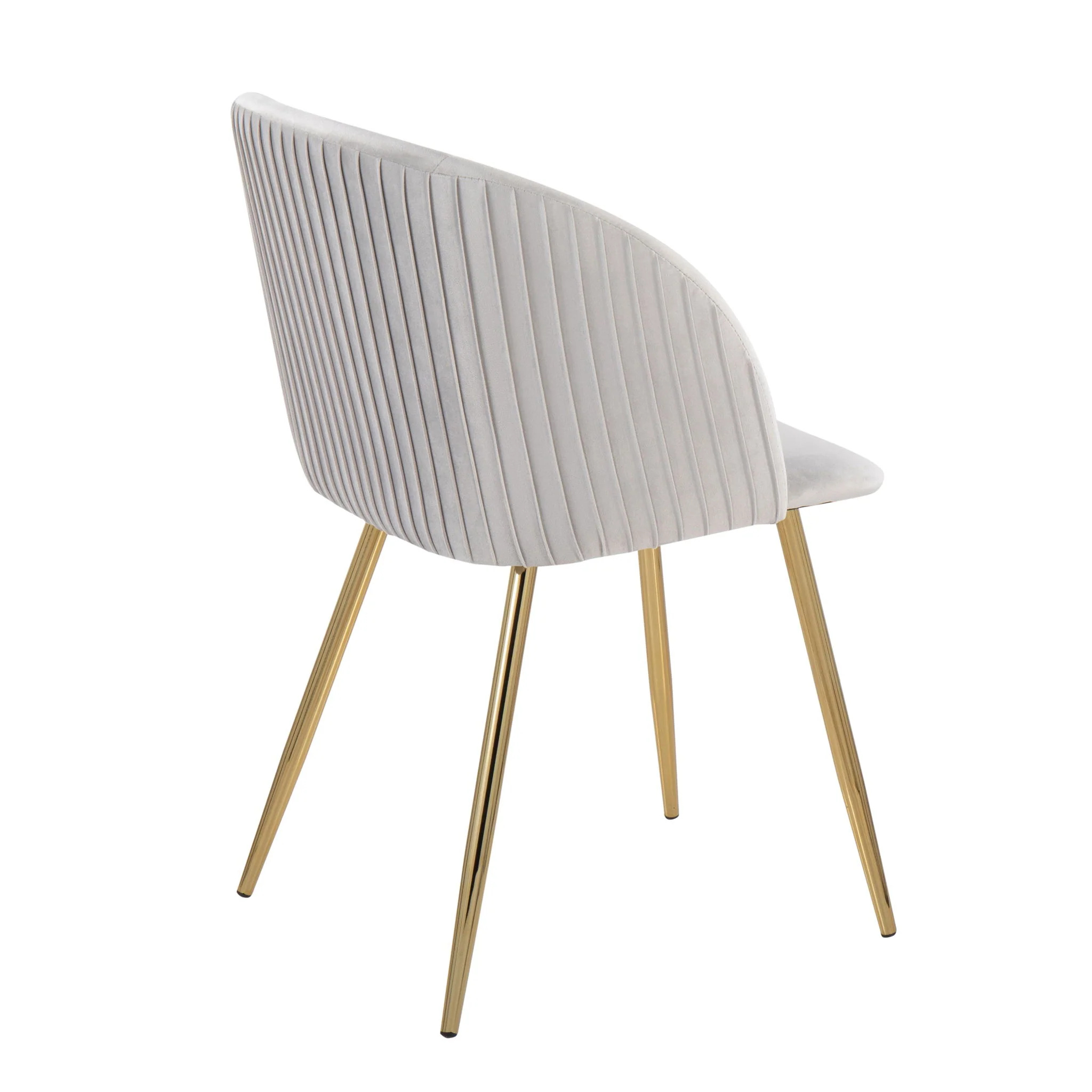 Fran - Pleated Waves Contemporary Chair (Set of 2) - Image 8