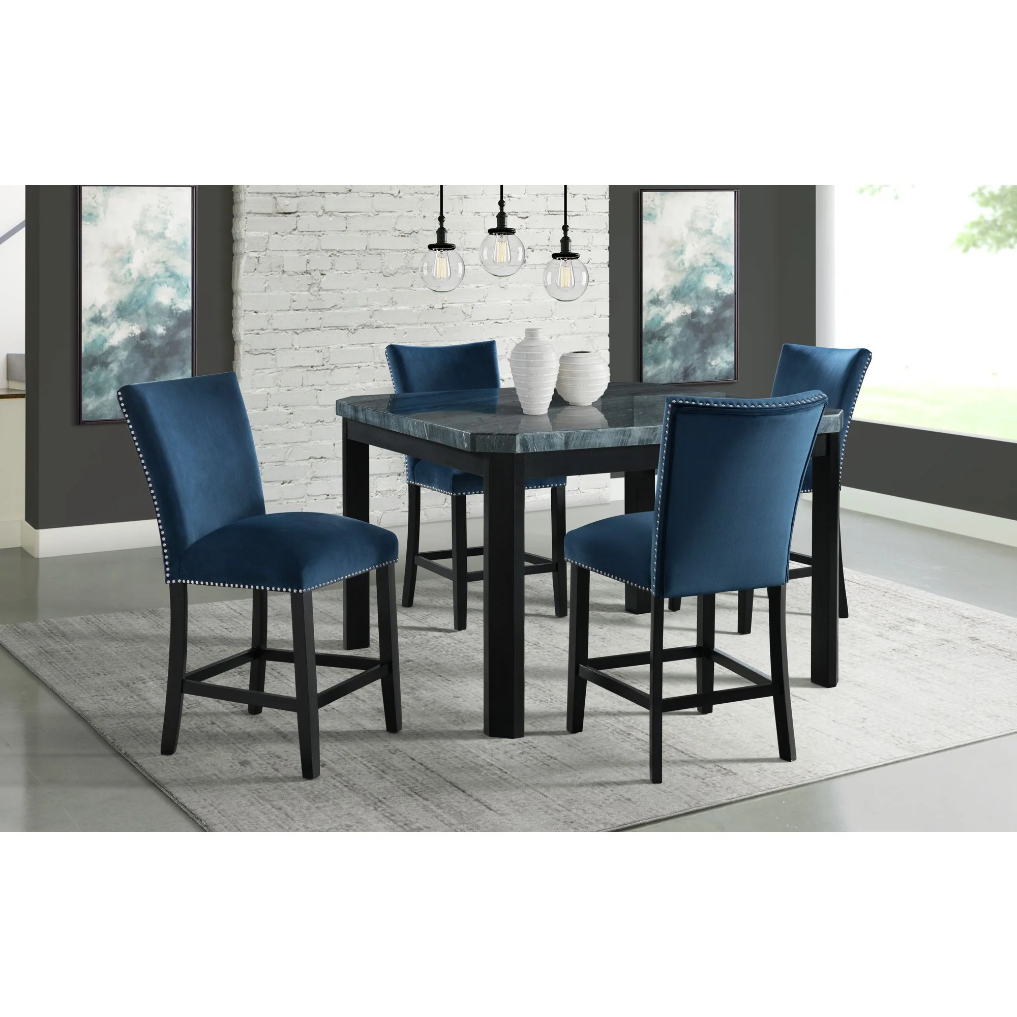 Francesca - Square Counter Height Dining Set - Image 17