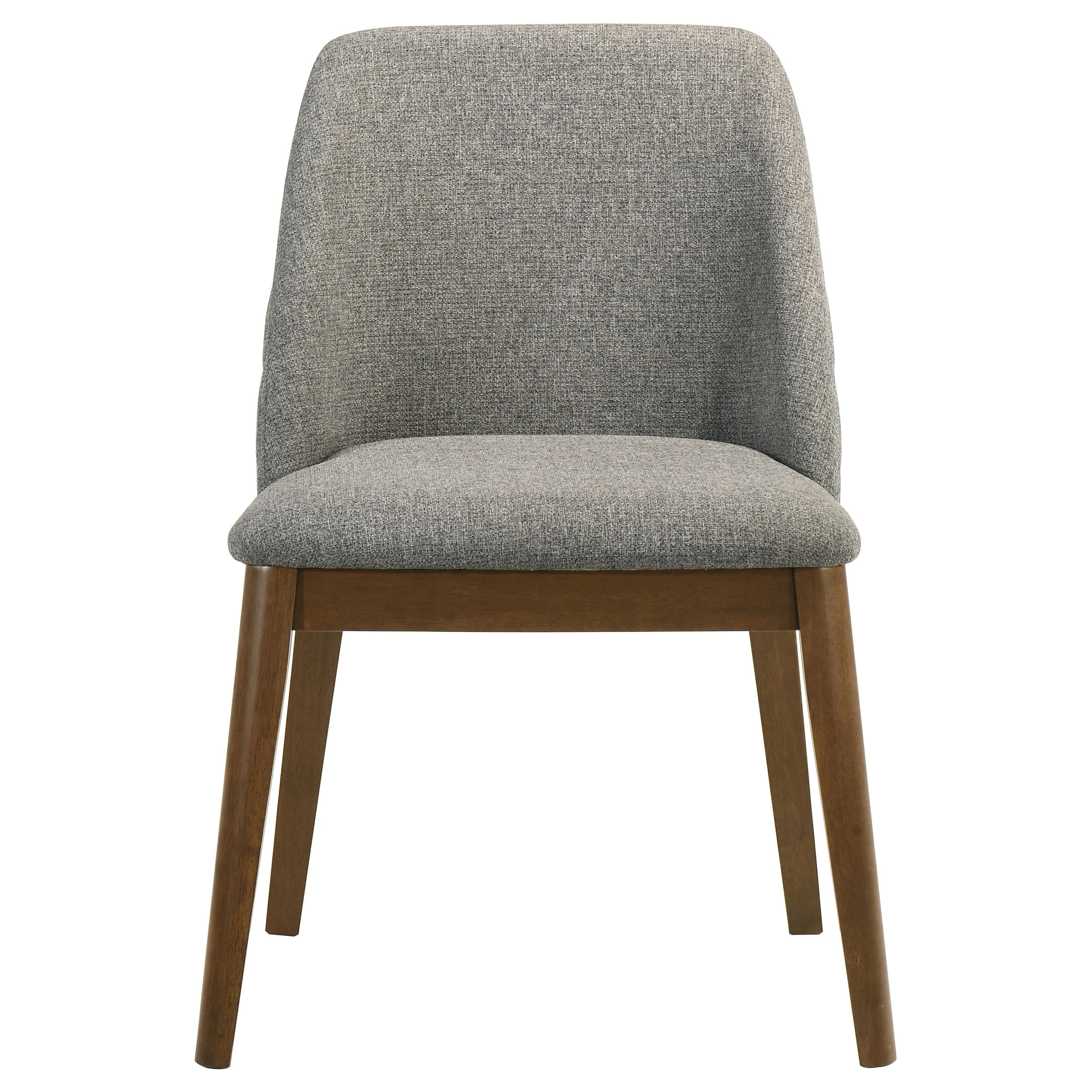 Franklin Upholstered Dining Side Chair Grey, Set of 2 - Image 4