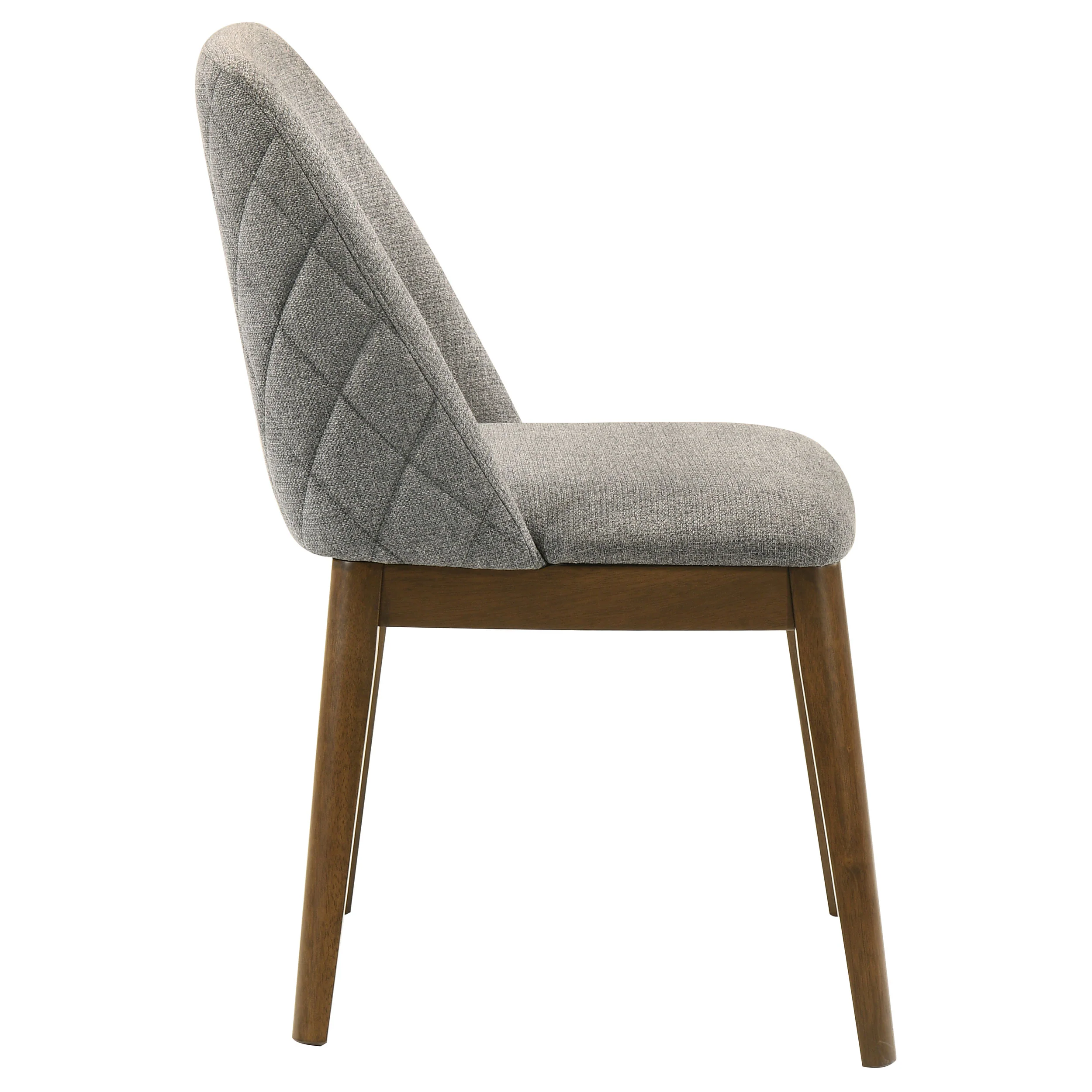 Franklin Upholstered Dining Side Chair Grey, Set of 2 - Image 9