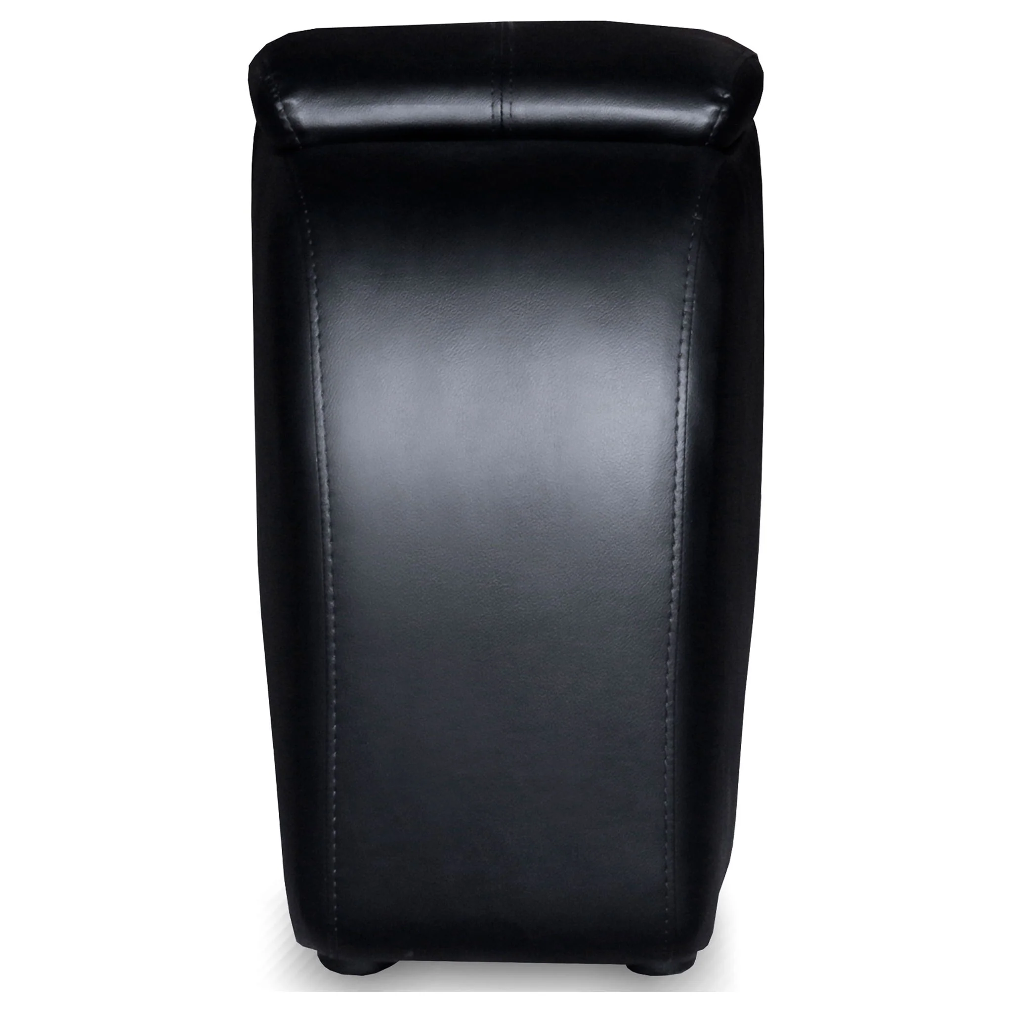 Franky - 7 Piece Seater Home Theater Set, Reclining Chairs & Storage Consoles - Black - Image 9