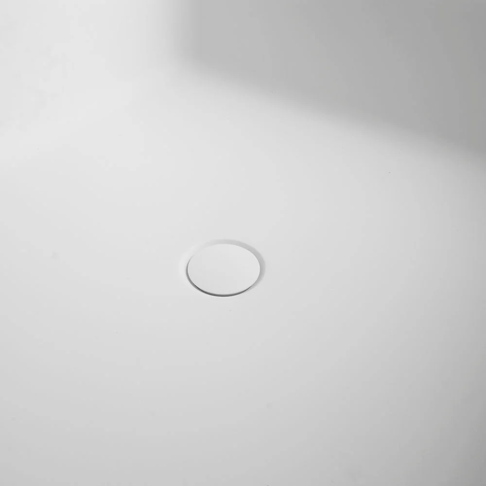 Freestandingn And Solid Surface, Soaking Bathtub For Bathroom - Matte White - Image 6