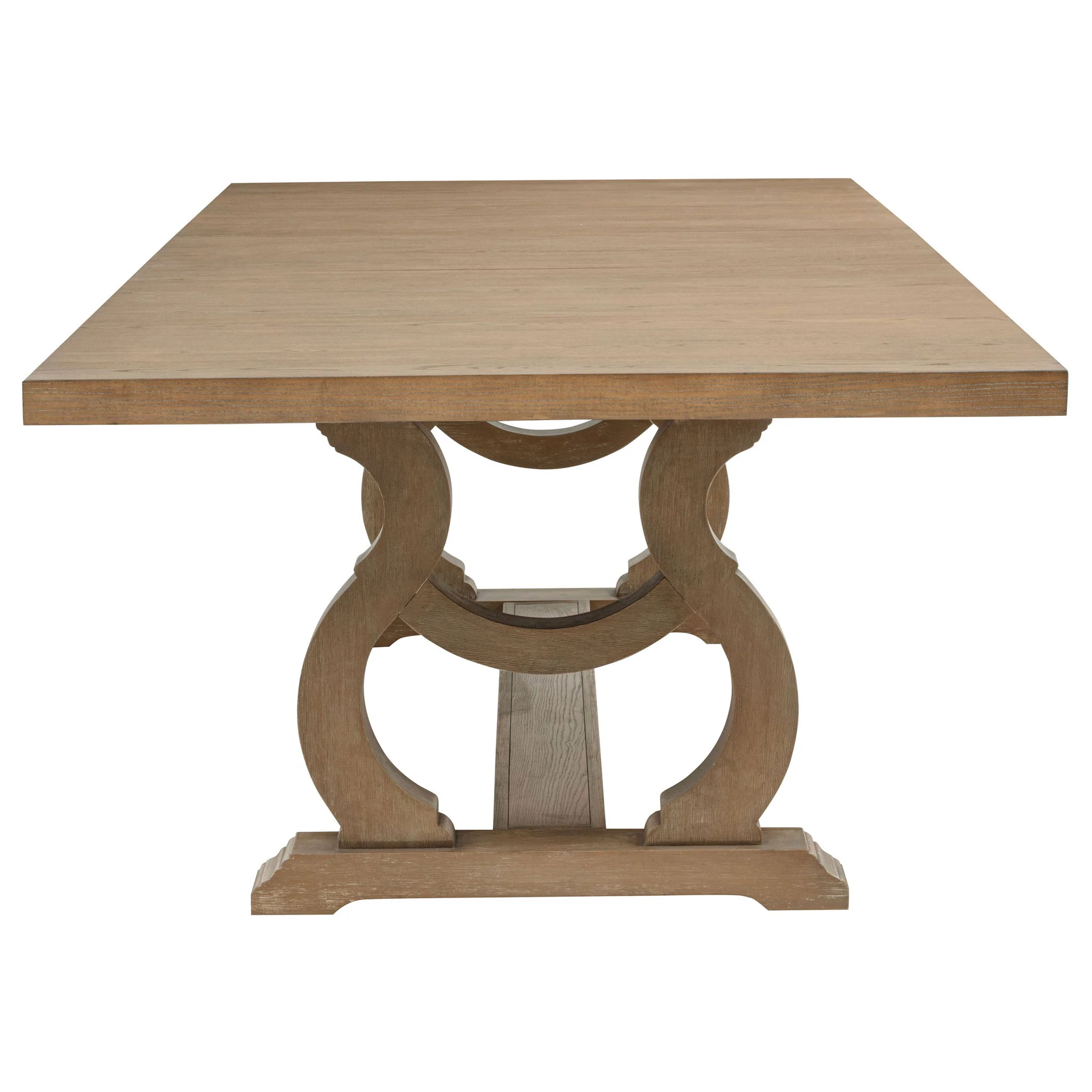 Fremont - Trestle Rectangular Dining Table With Removable Leaf - Image 12