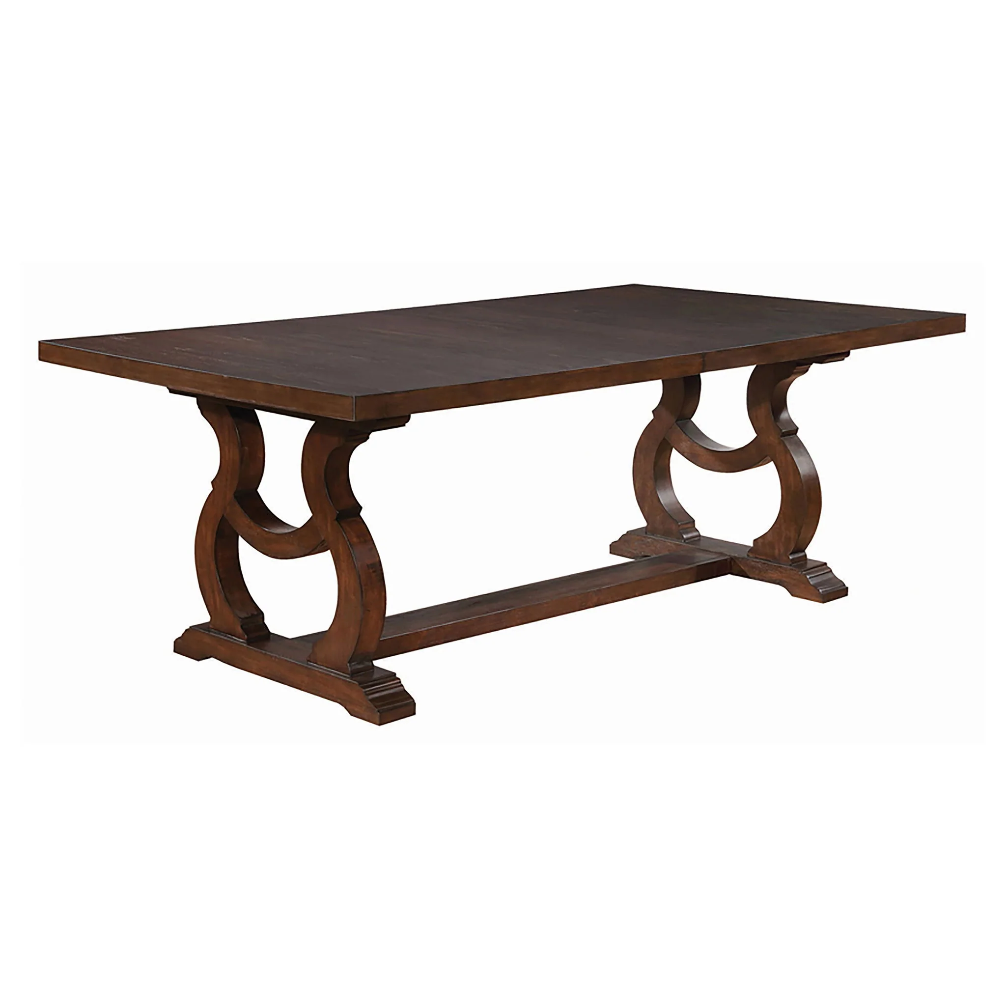 Fremont - Trestle Rectangular Dining Table With Removable Leaf - Image 2
