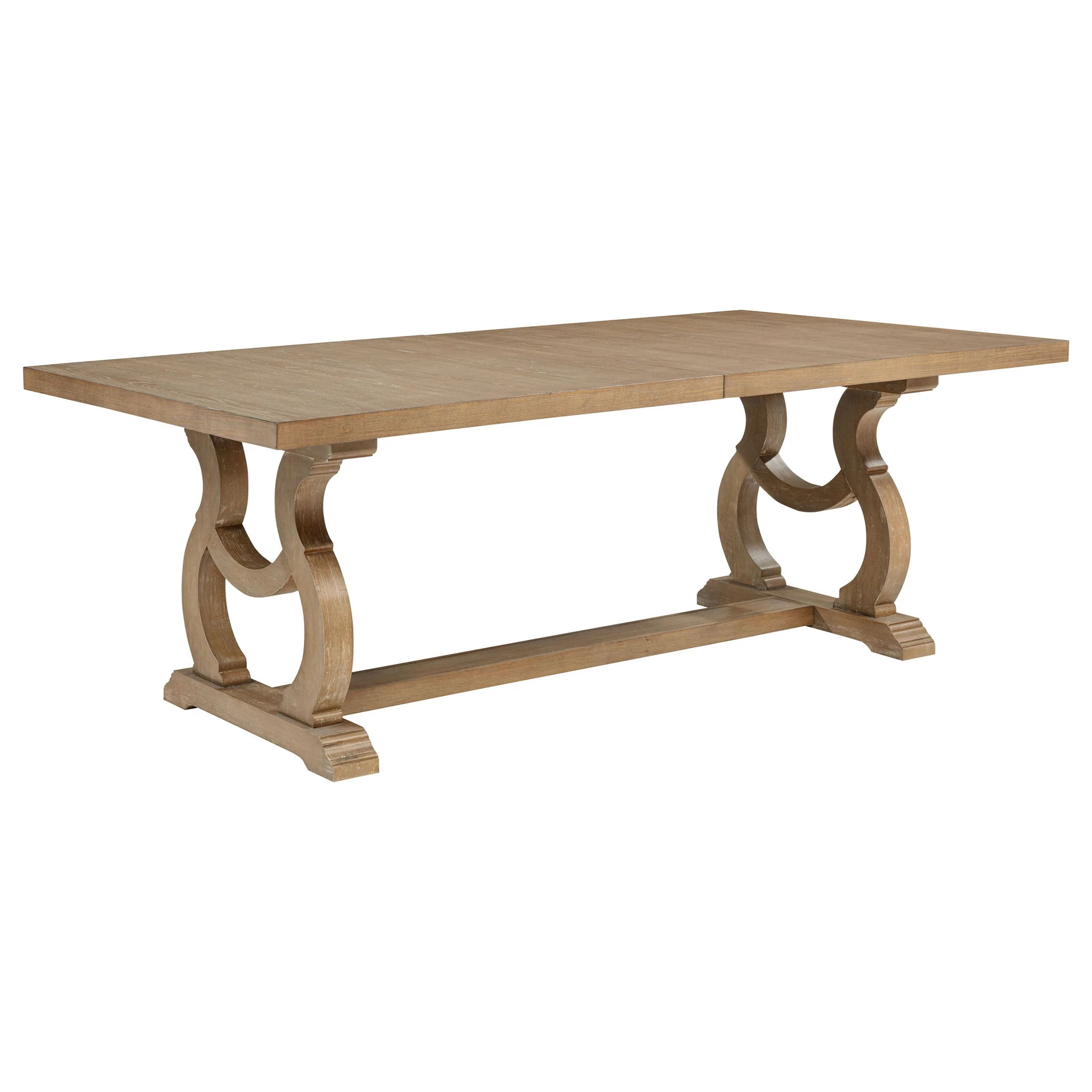 Fremont - Trestle Rectangular Dining Table With Removable Leaf - Image 4