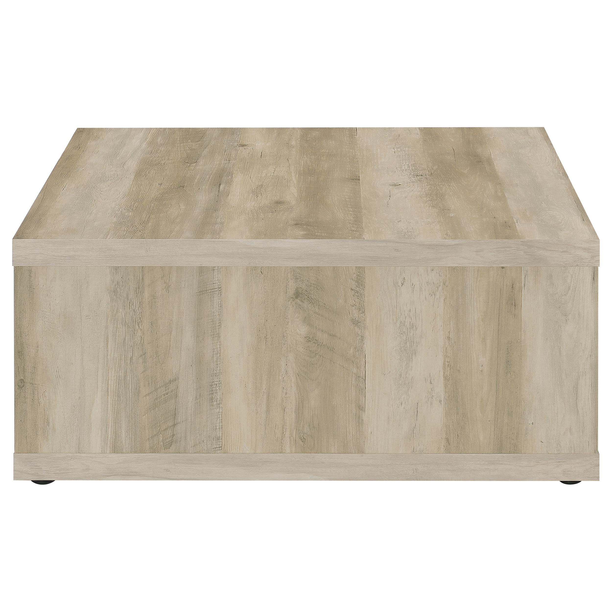 Frisco 2-Piece Coffee and End Table Set in Distressed Pine - Image 11