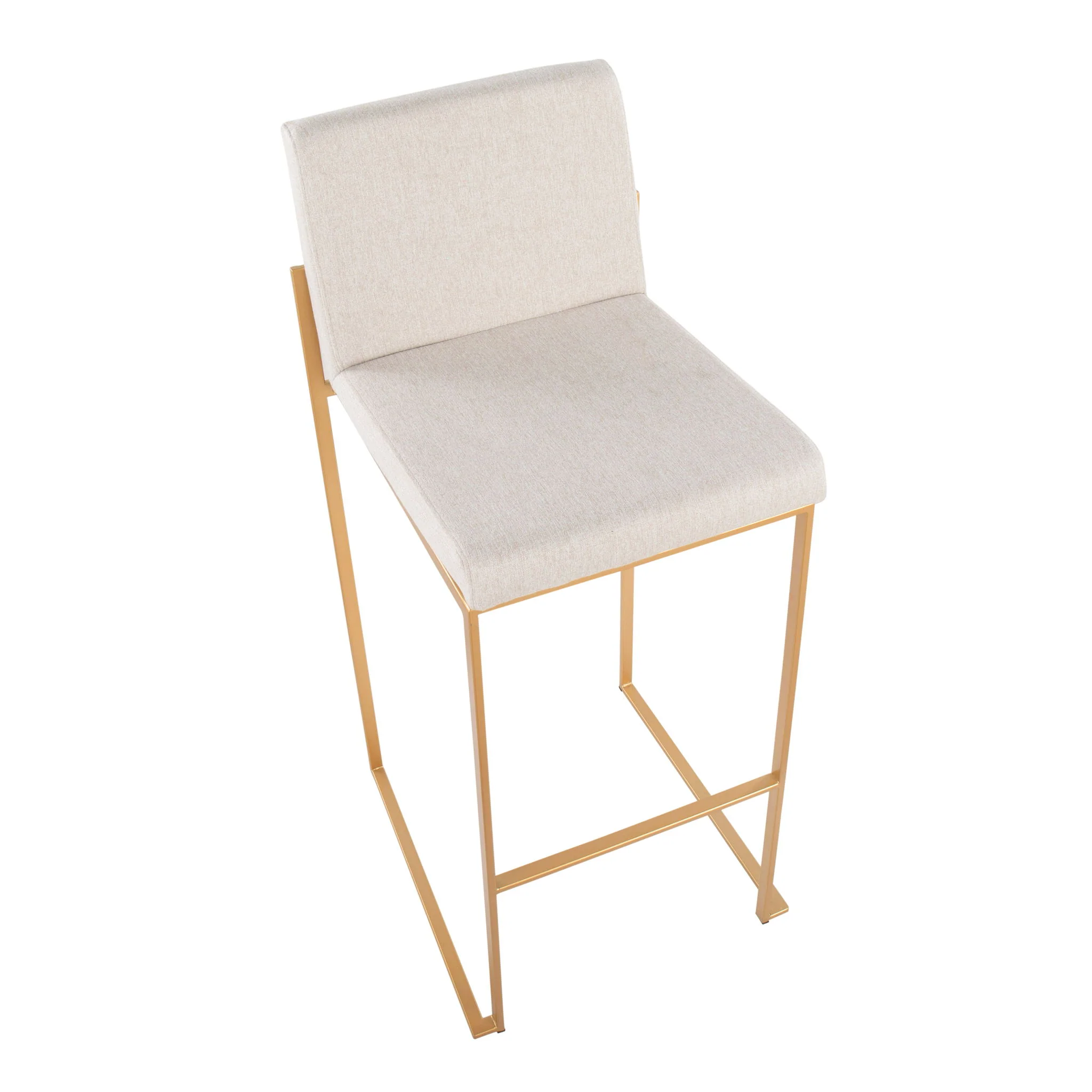 Fuji - Contemporary Design High Back Barstool - Image 17