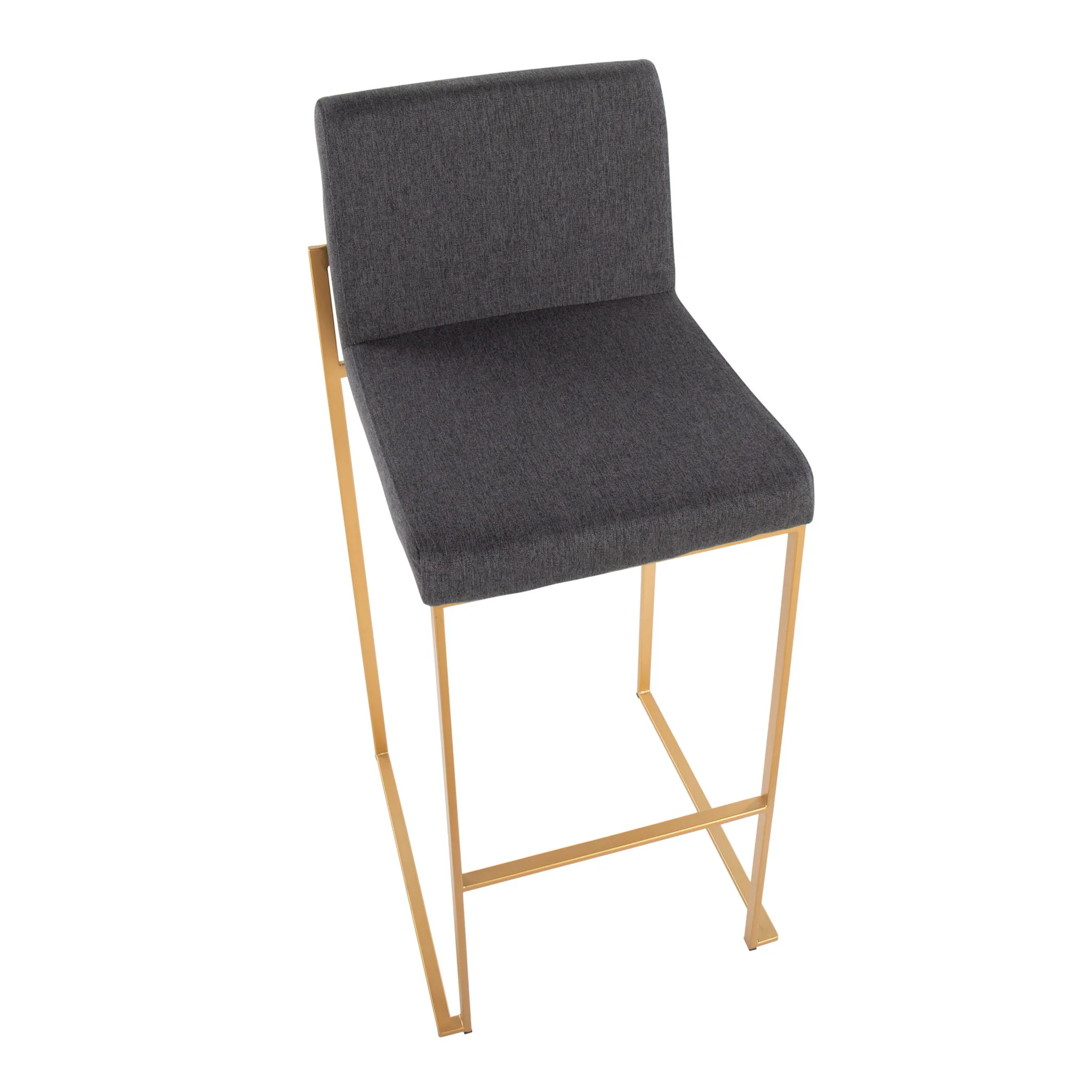 Fuji - Contemporary Design High Back Barstool - Image 59