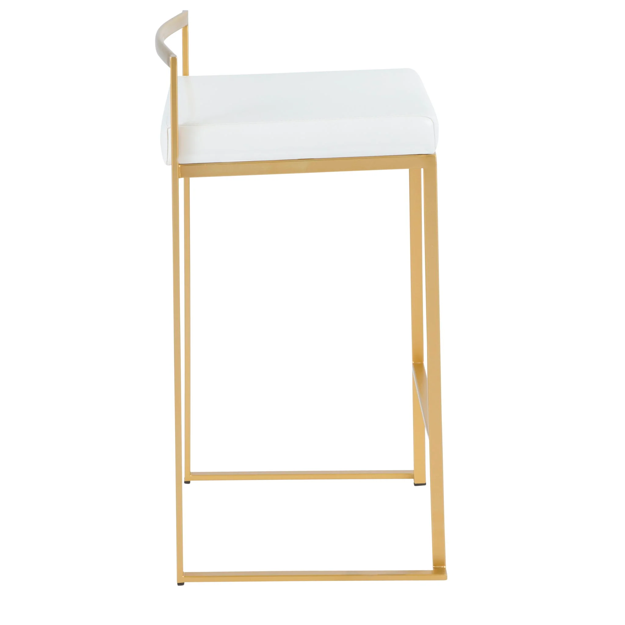 Fuji - Contemporary / Glam Design Counter Stool (Set of 2) - Image 13