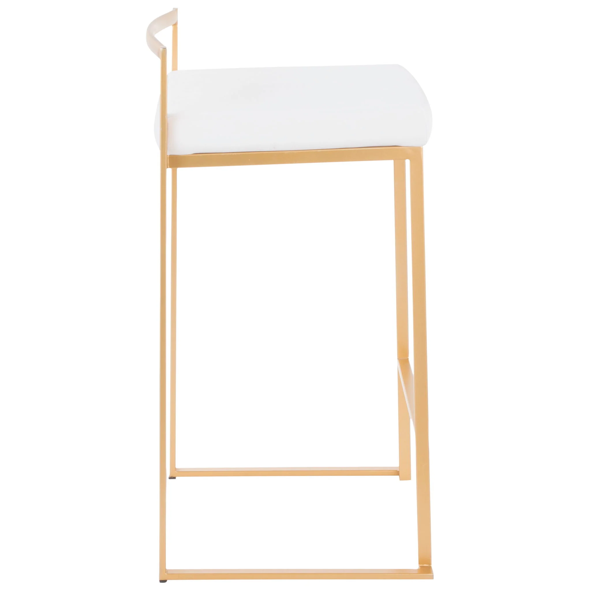Fuji - Contemporary / Glam Design Counter Stool (Set of 2) - Image 16