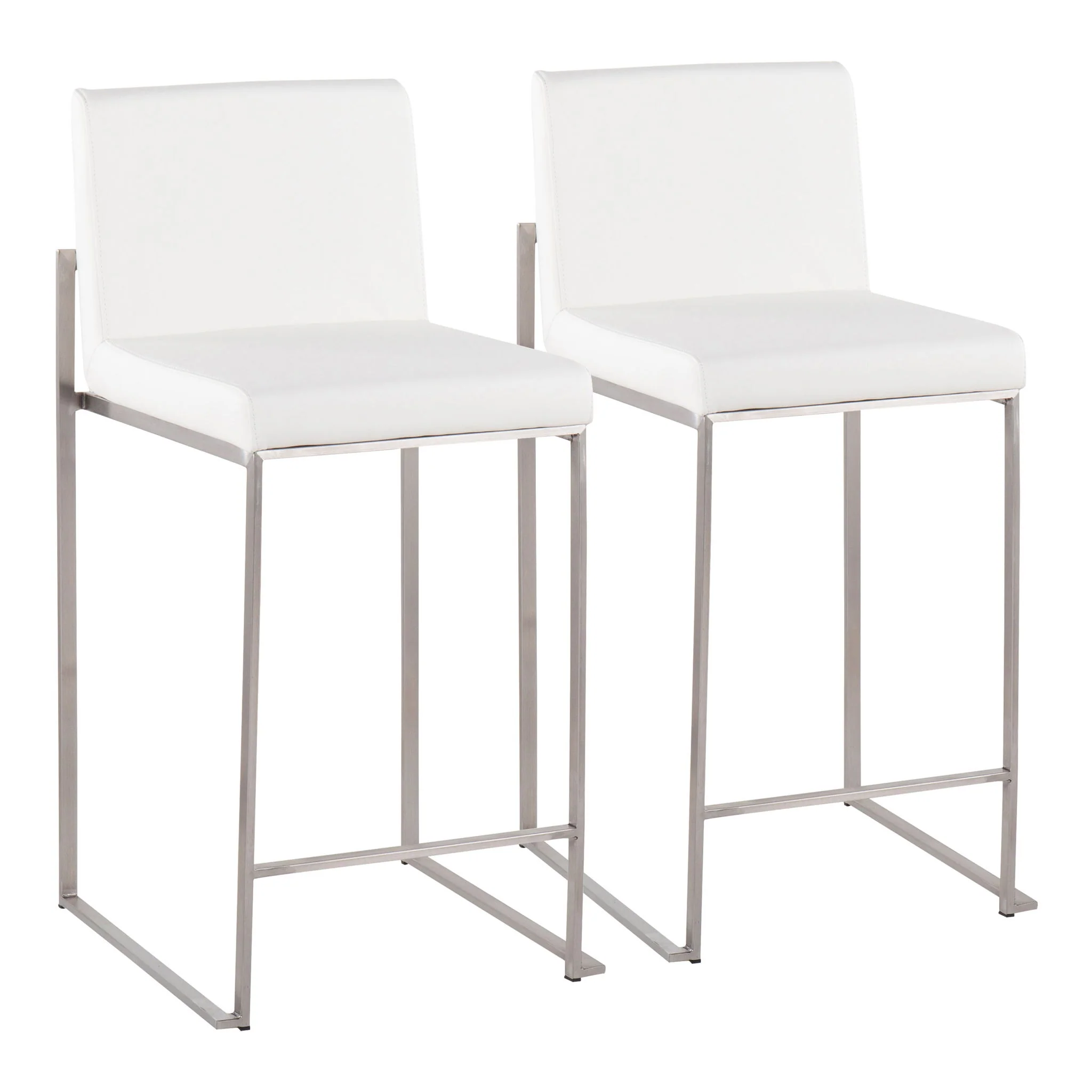 Fuji - Contemporary High Back Counter Stool, Functional Design - Image 14