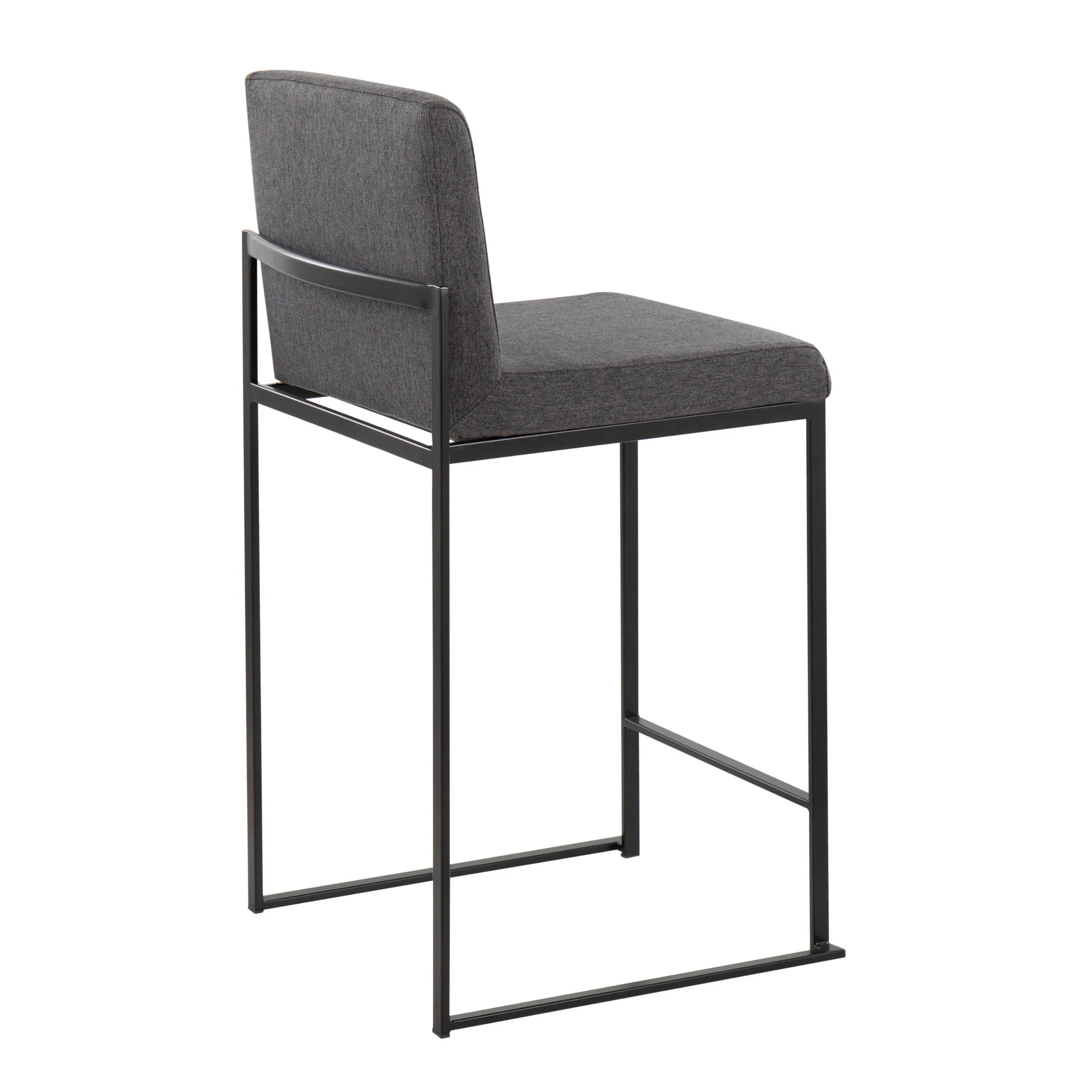 Fuji - Contemporary Modern Elegance, High Back Counter Stool - Image 78