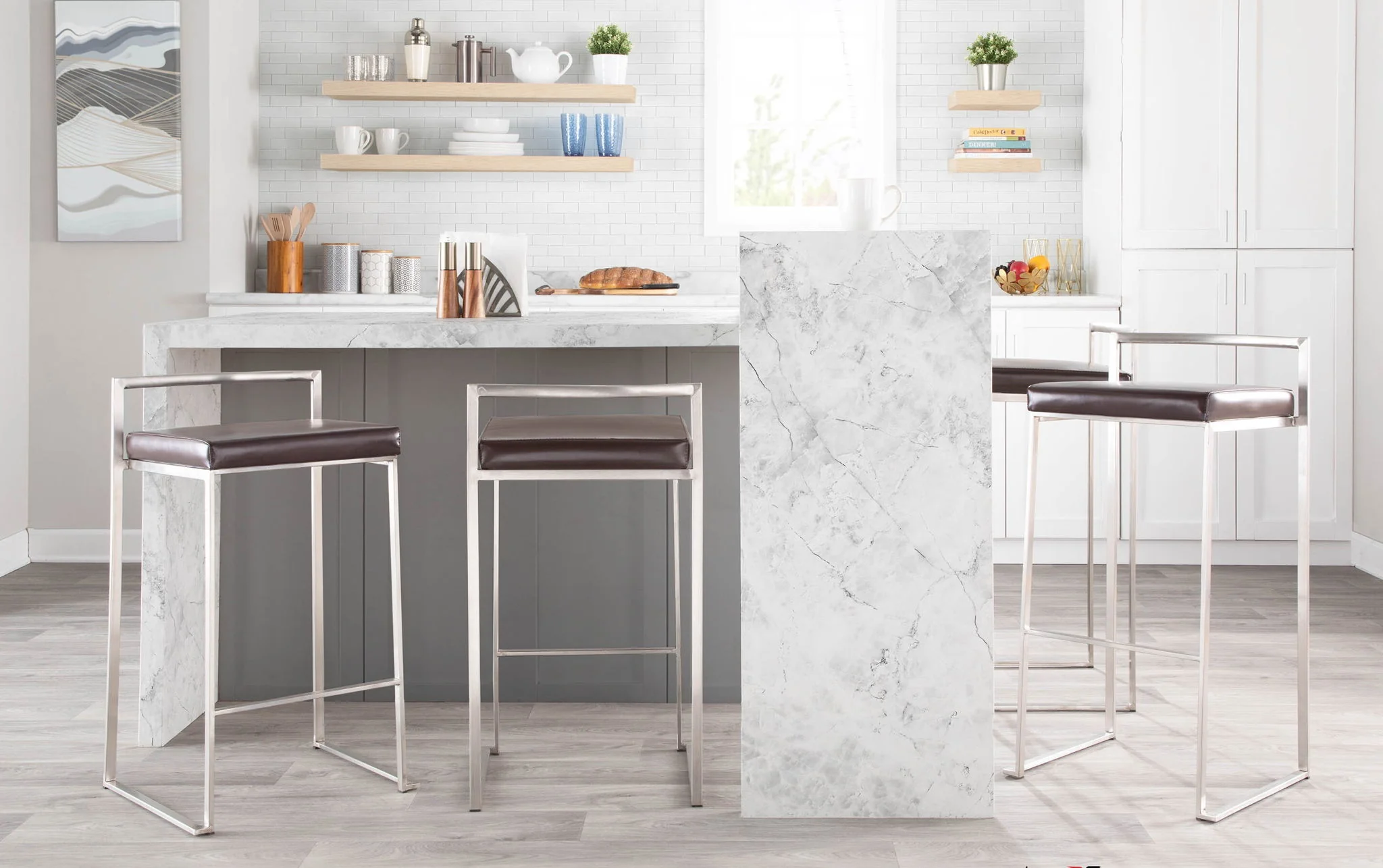 Fuji - Contemporary Stackable Design Barstool - Image 22