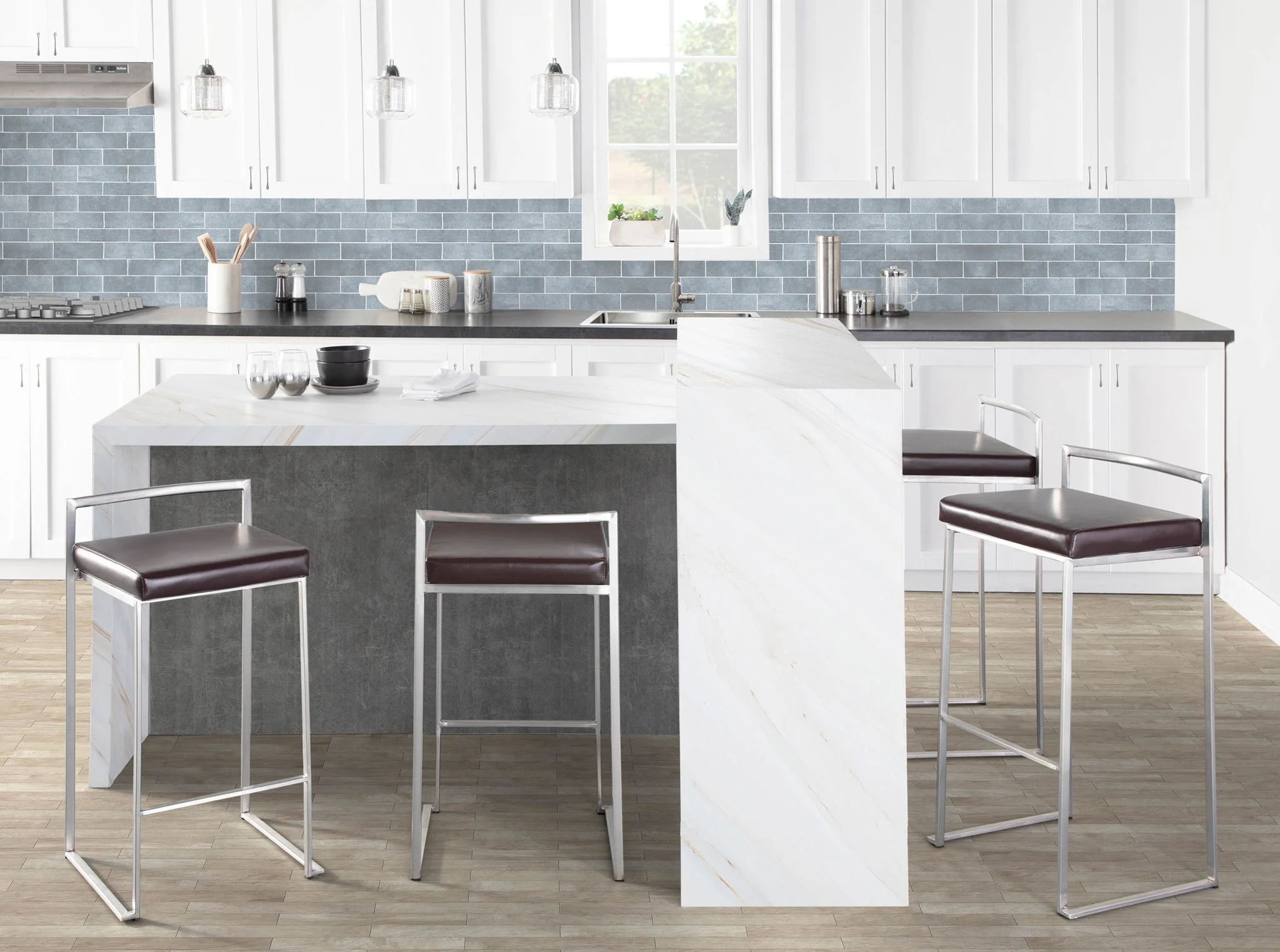 Fuji - Contemporary Stackable Design Barstool - Image 35