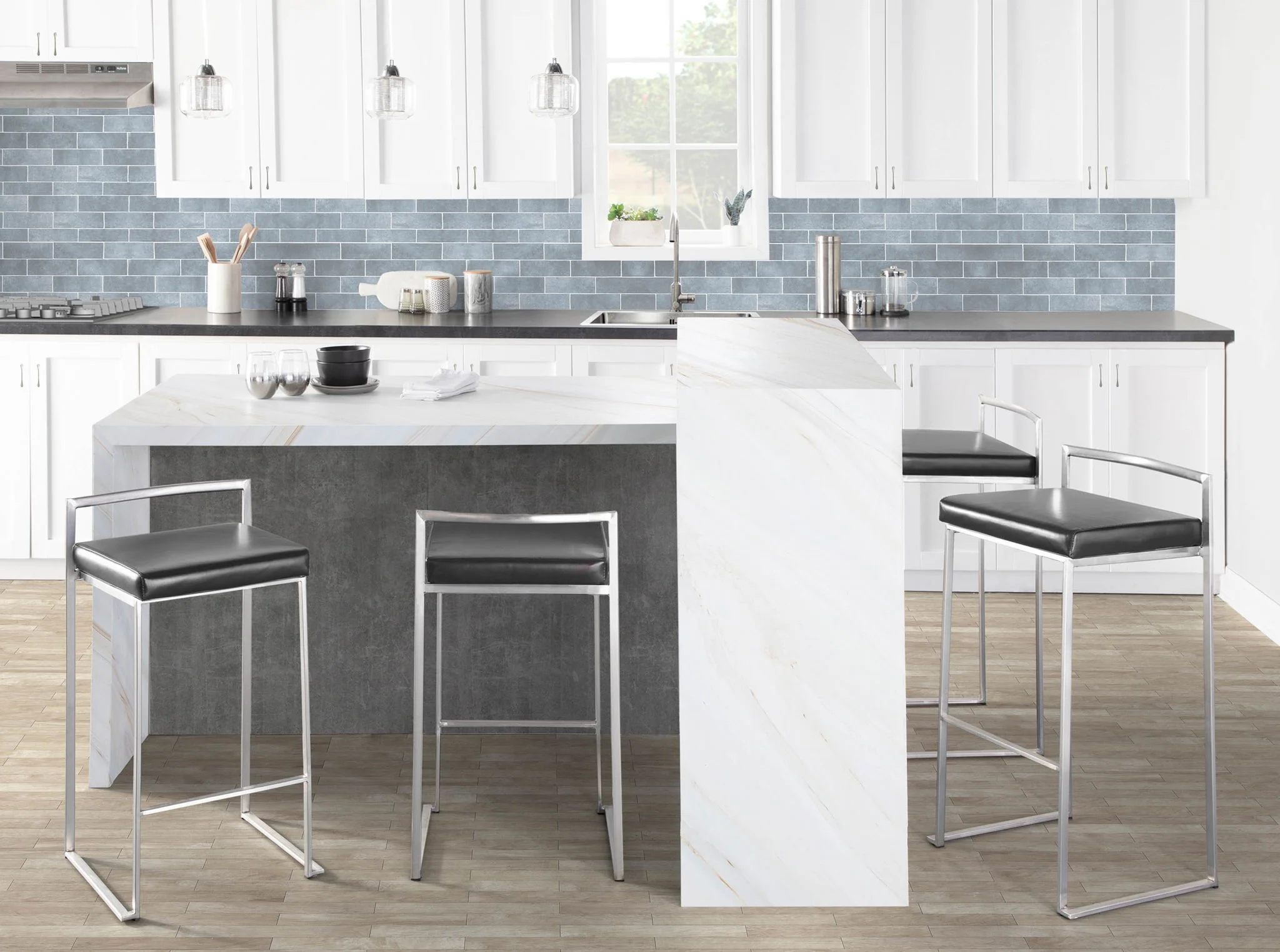 Fuji - Contemporary Stackable Design Barstool - Image 37