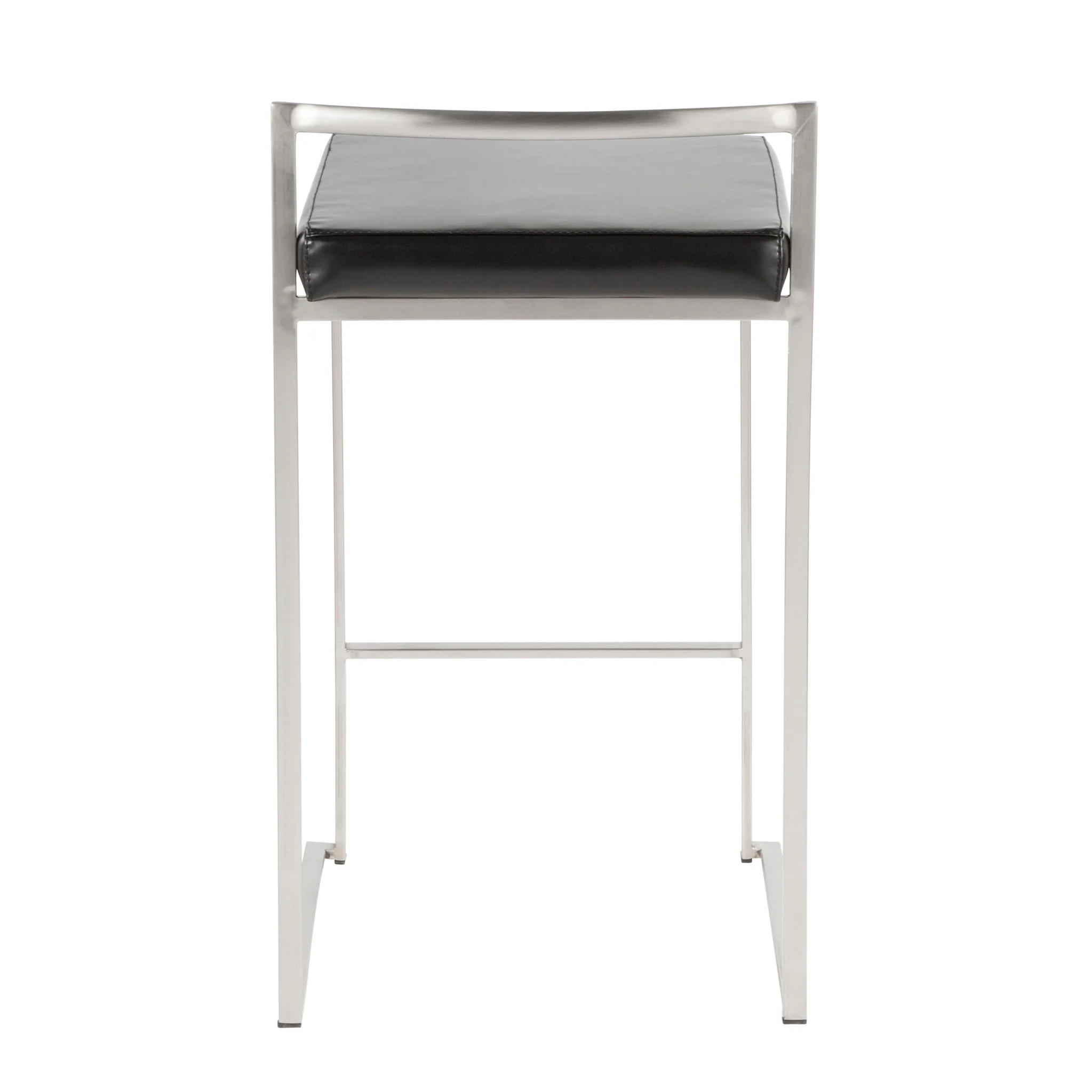 Fuji - Contemporary, Stackable Elegant Counter Stool (Set of 2) - Image 4