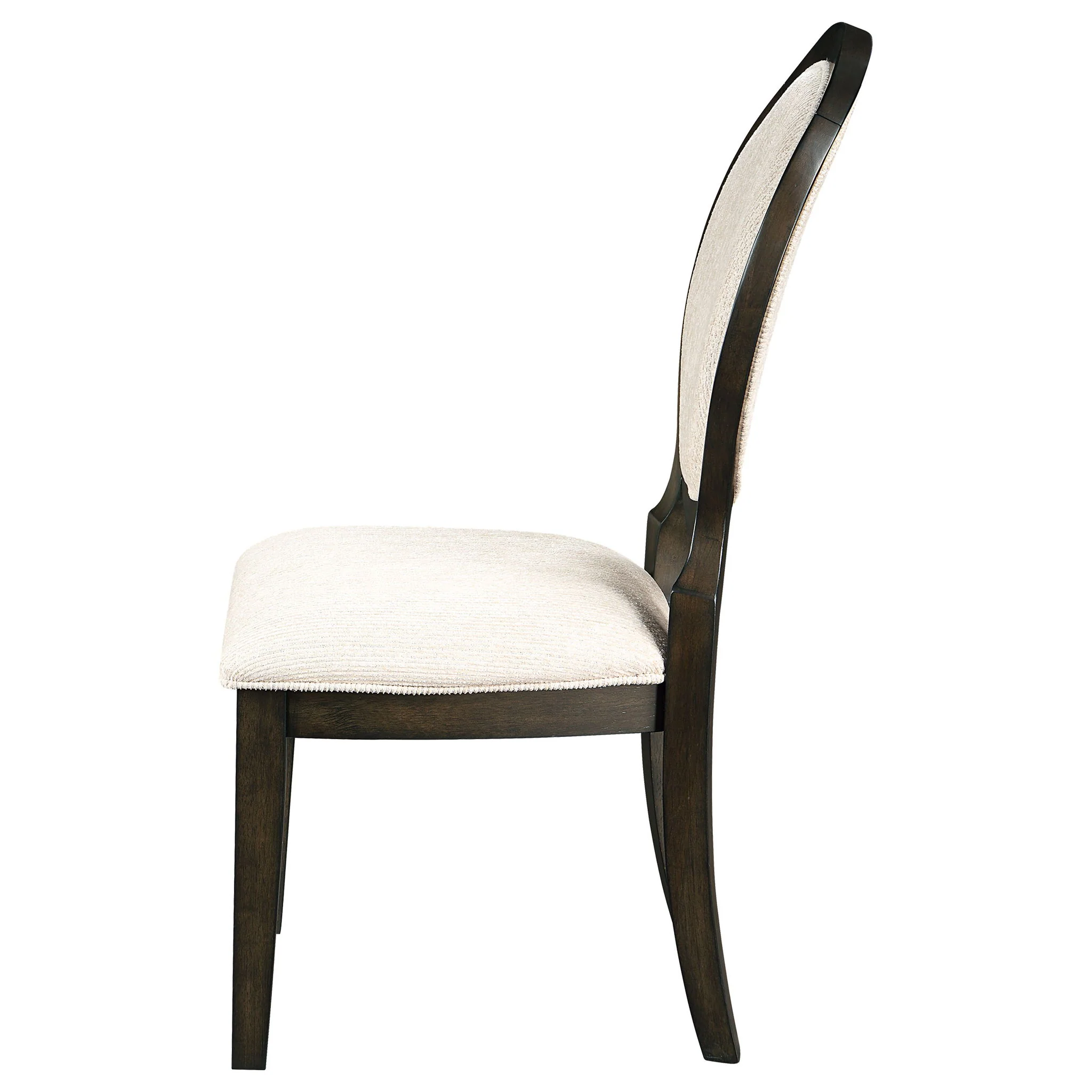 Fulton - Oval Back Dining Side Chair (Set of 2) - Espresso - Image 2
