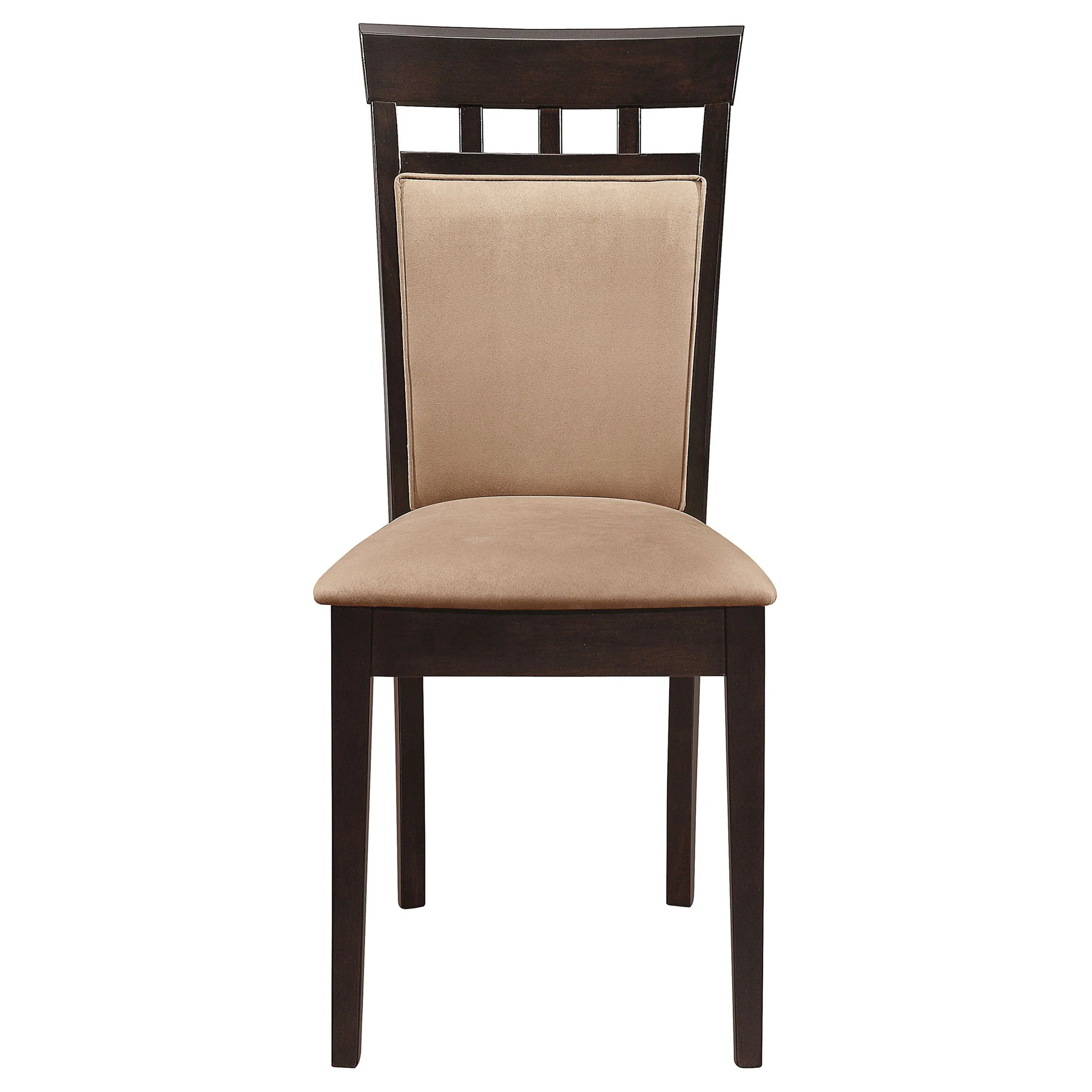 Gabriel - Oval 7 Piece Dining Set With Chairs - Cappuccino - Image 8