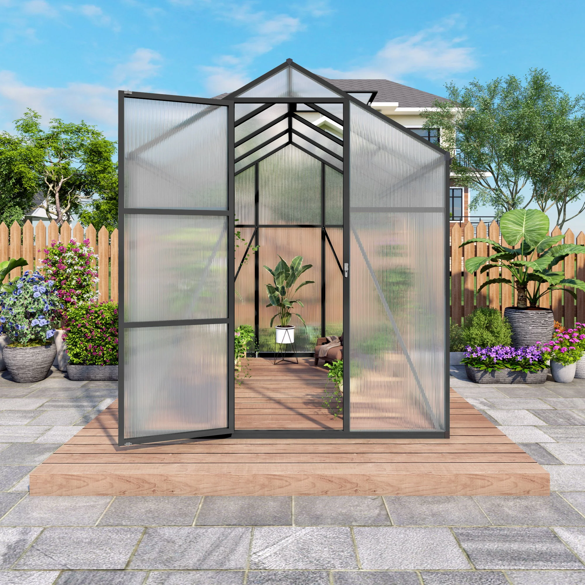 Gain Height Windproof house With Raised Base - Image 47